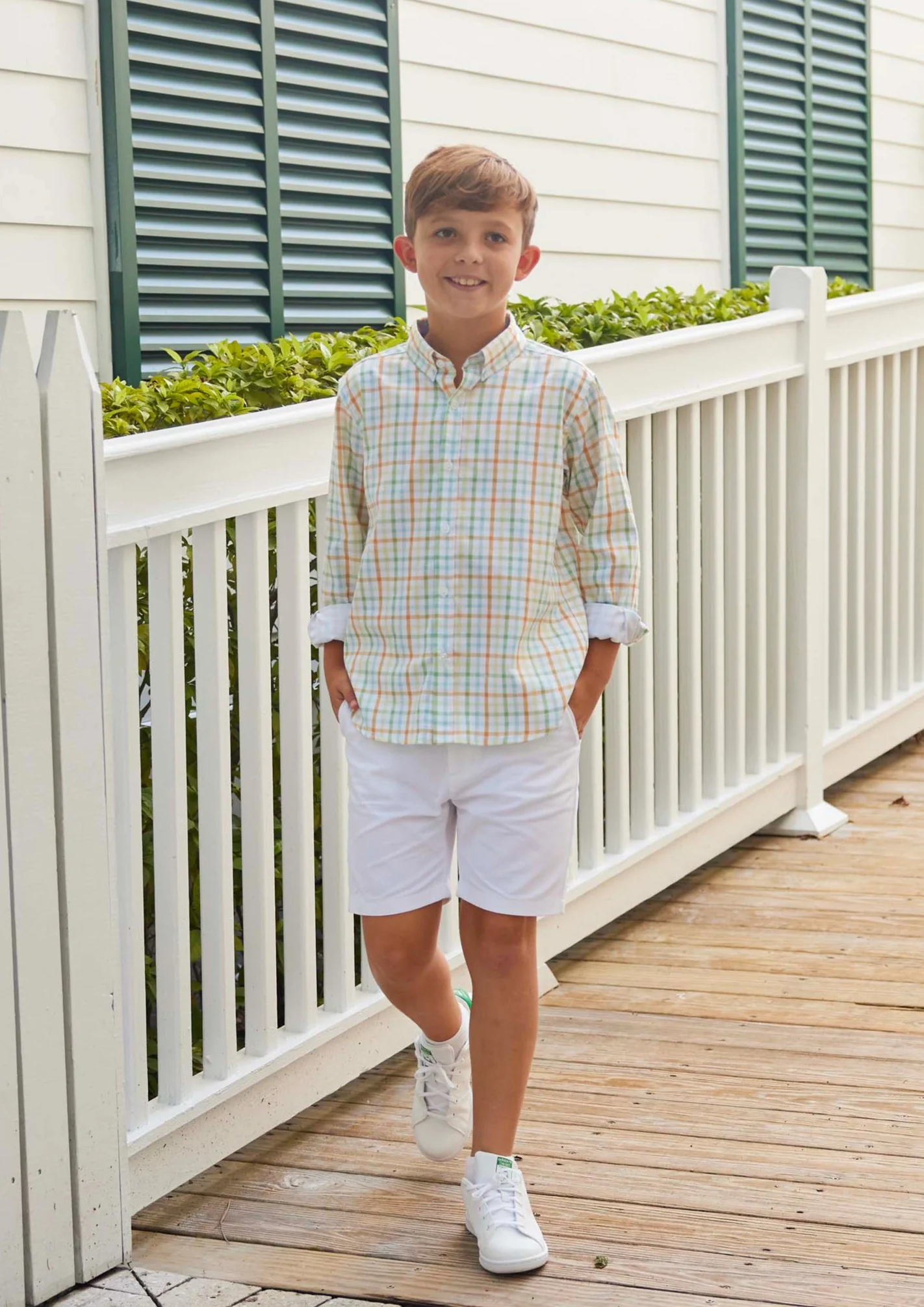 Button Down Shirt - Preppy Check