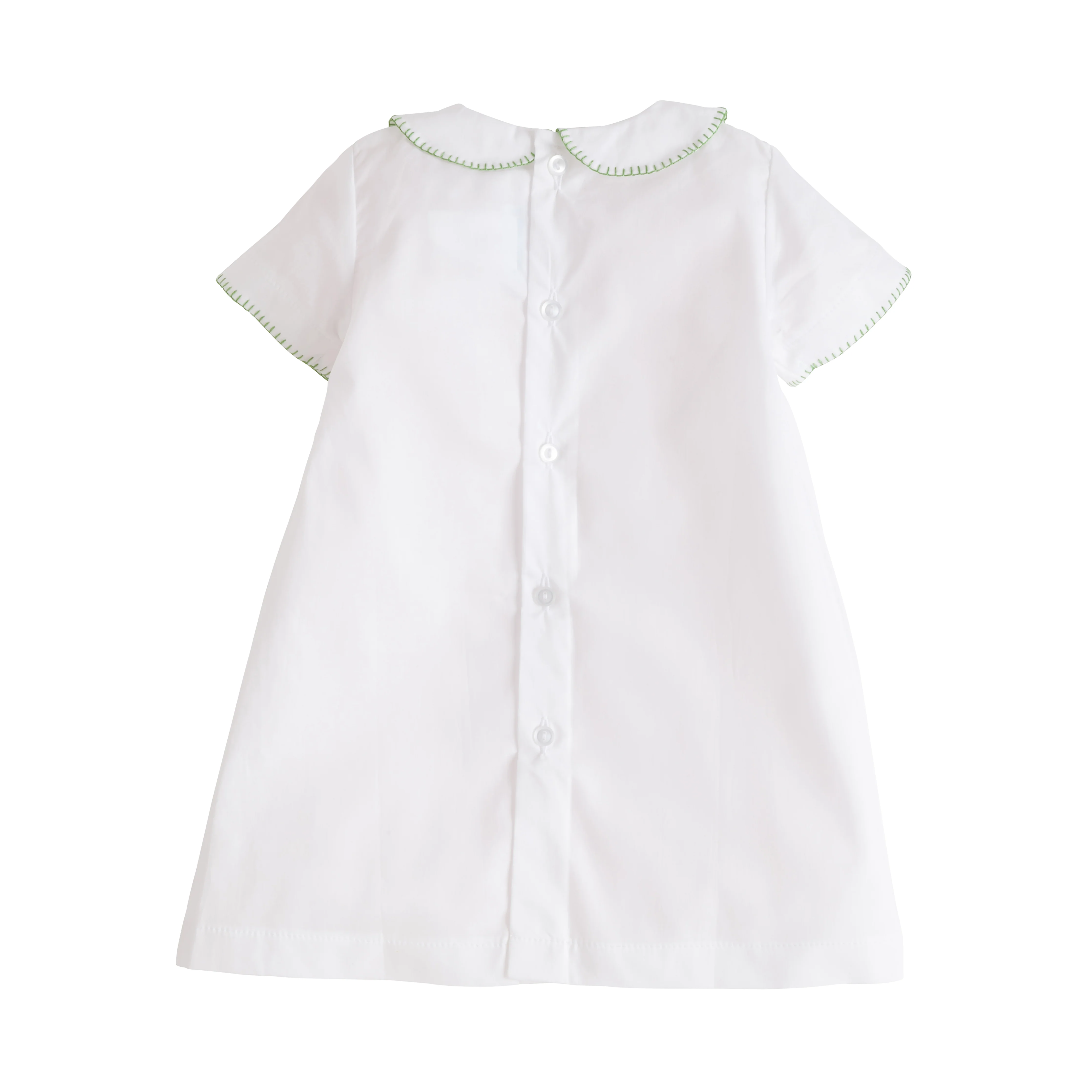 Whipstitch Day Gown - Green