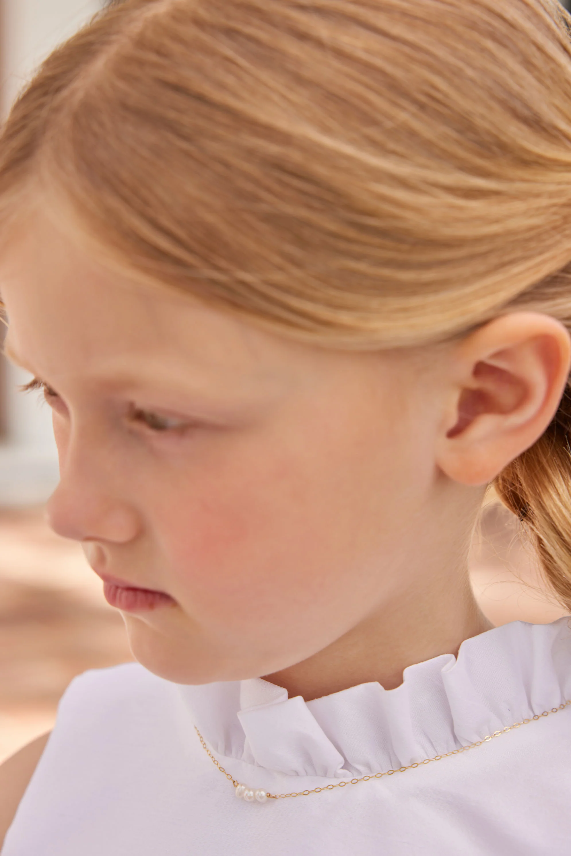 Triple Pearl Necklace