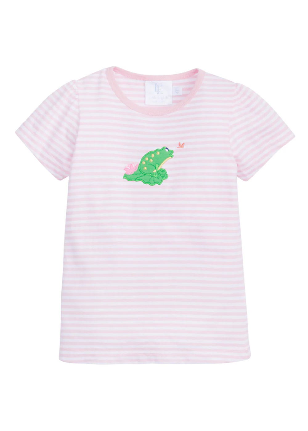 Applique T-Shirt - Pink Frog