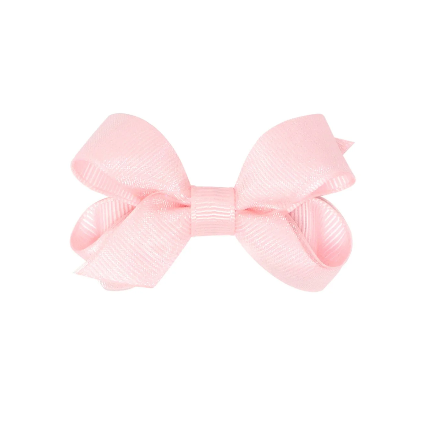 Medium Grosgrain Hair Bow - Light Pink