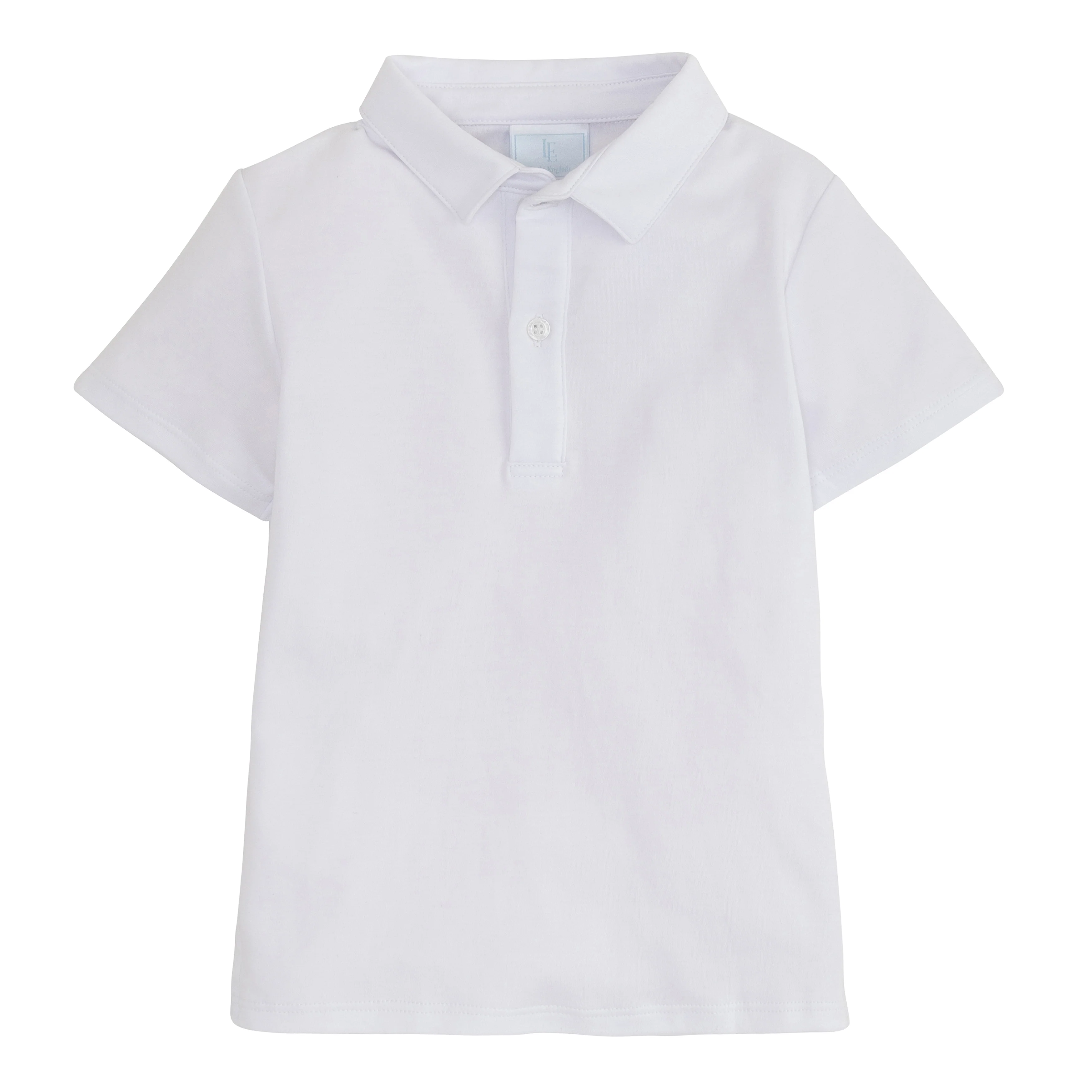 Short Sleeve Polo - White