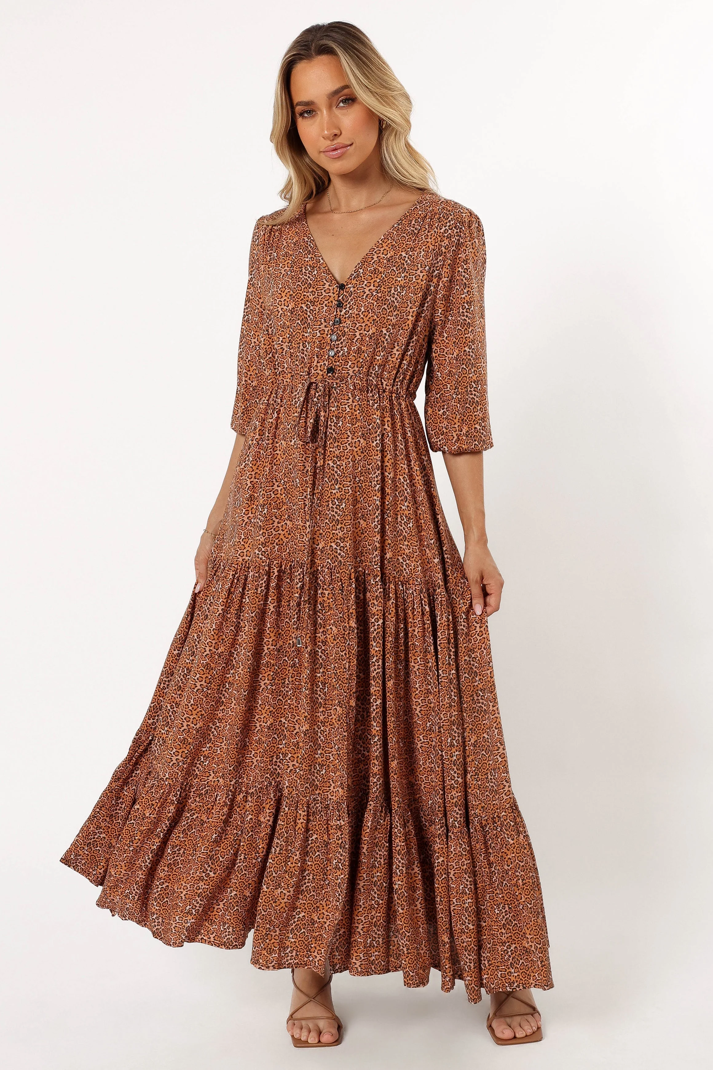 Kelda Dress - Leopard Print