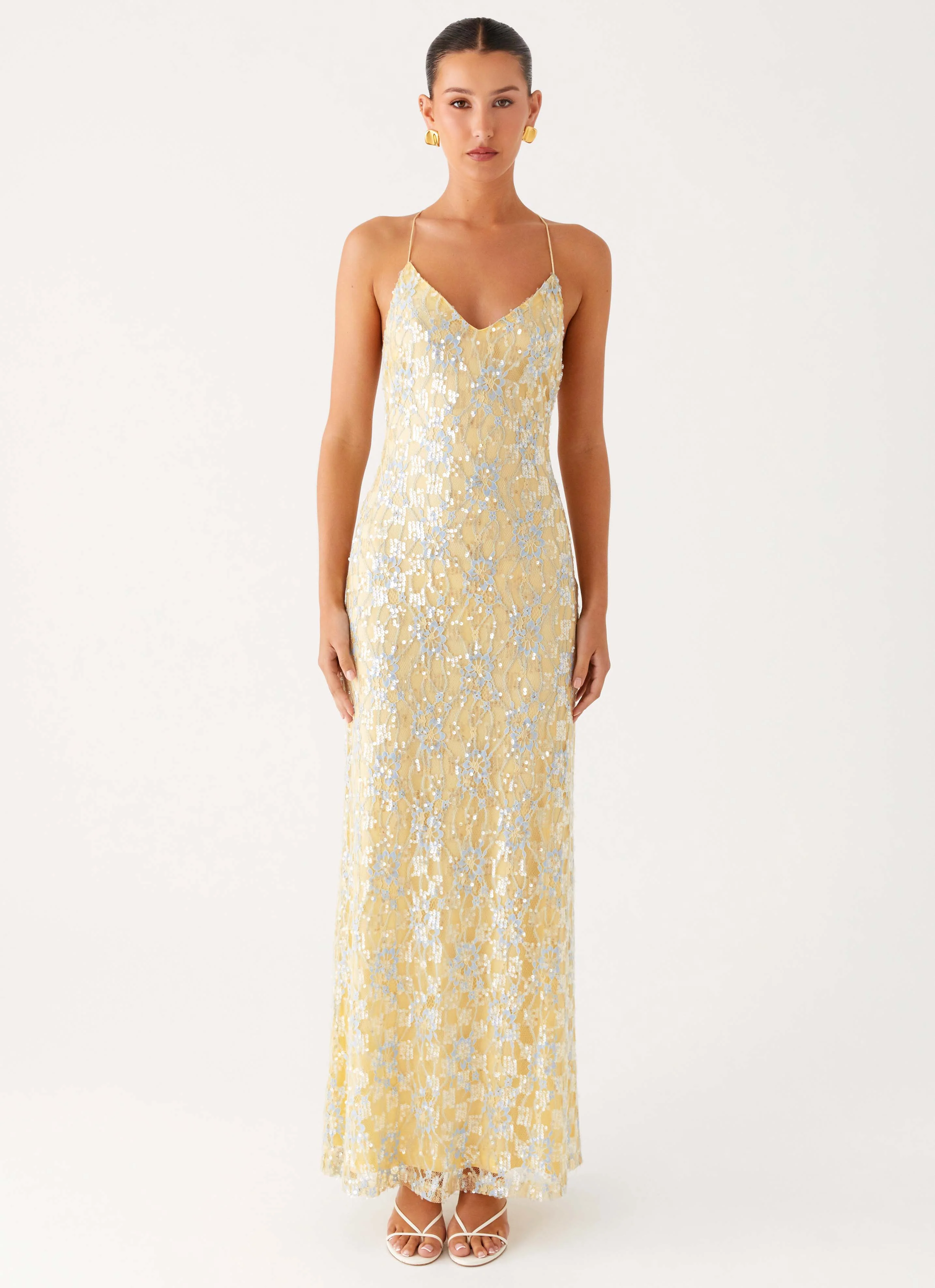 Truly Mine Maxi Dress - Yellow