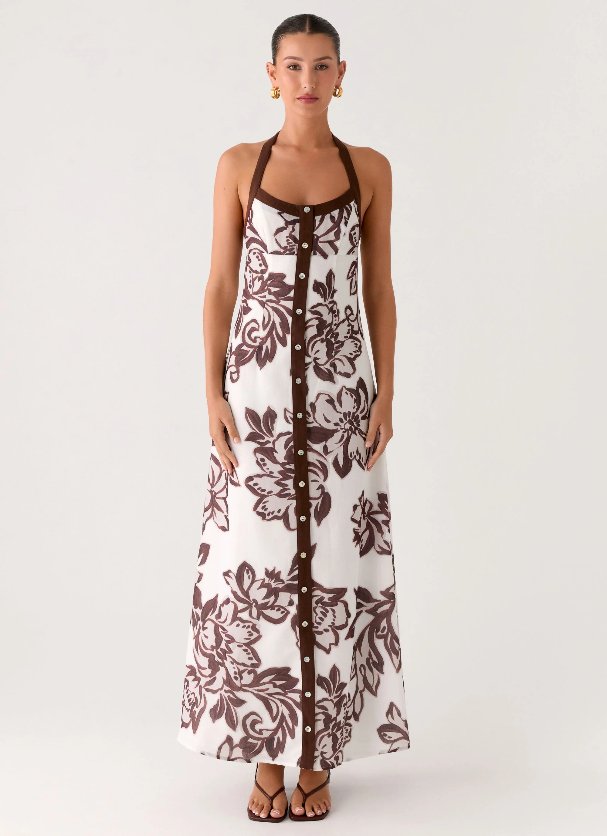 Jovanni Maxi Dress - Vanilla Meadow