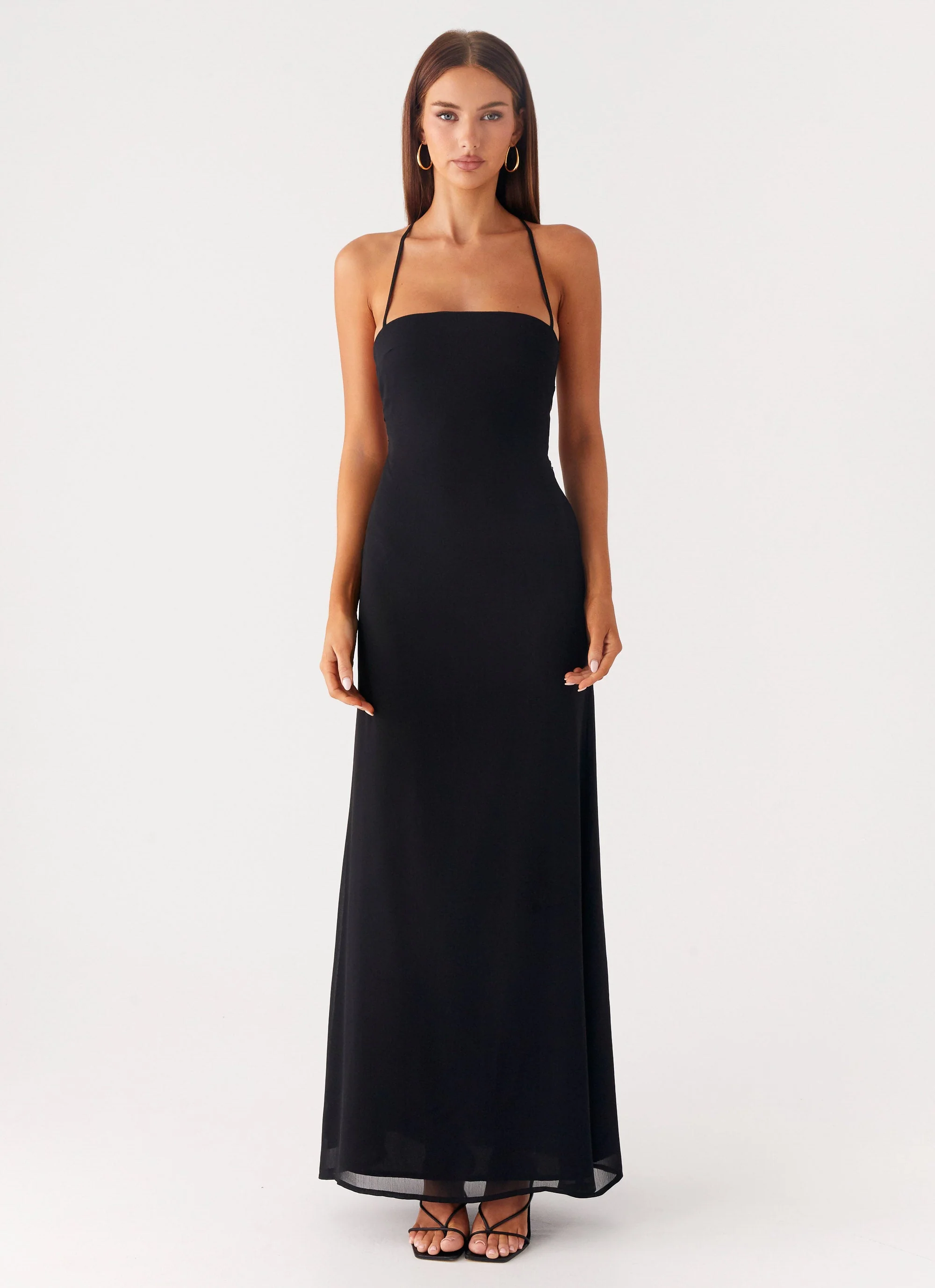 Peggy Maxi Dress - Black