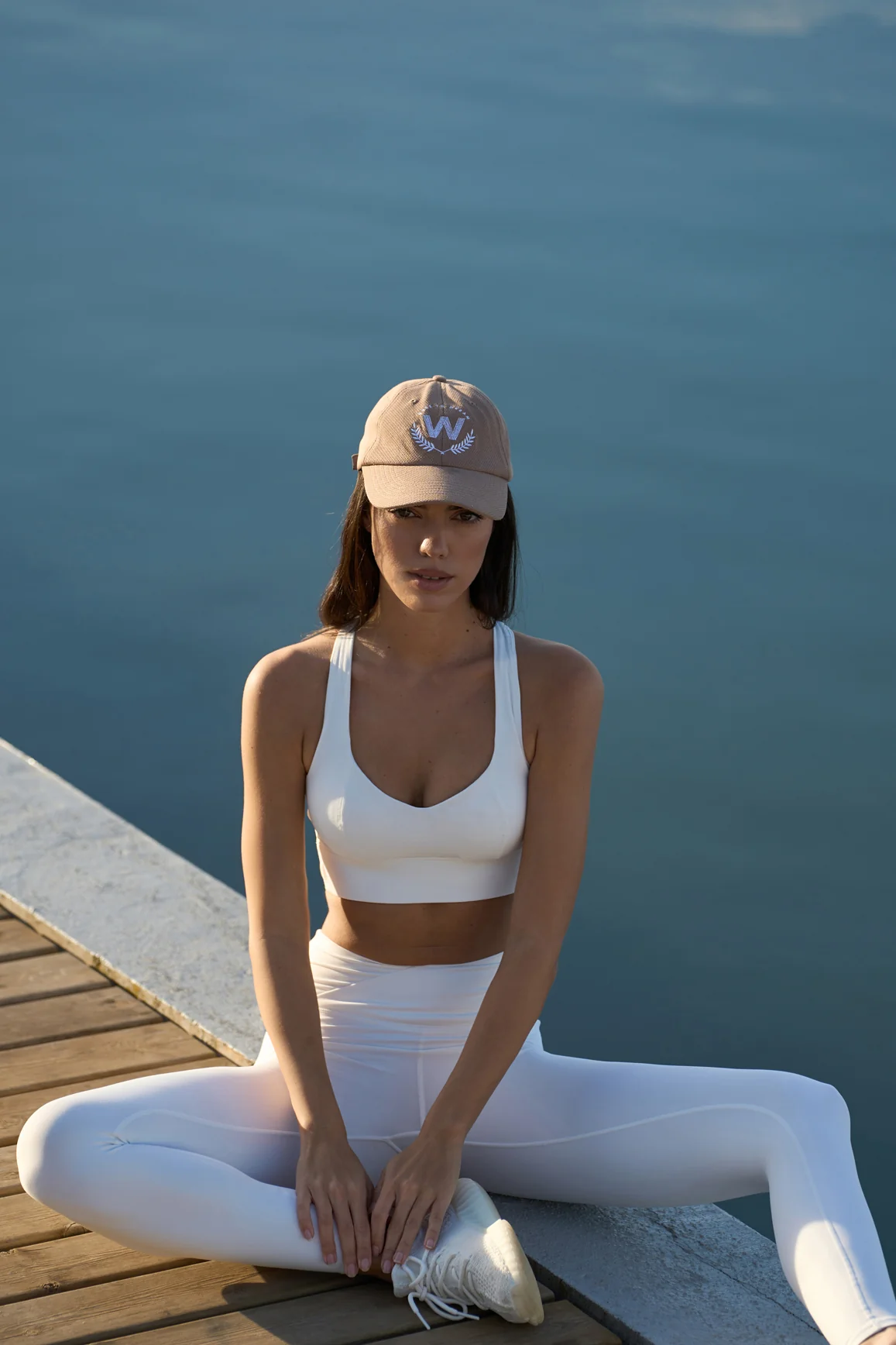 Sweetheart Bra Tank + V-waist Yoga Legging