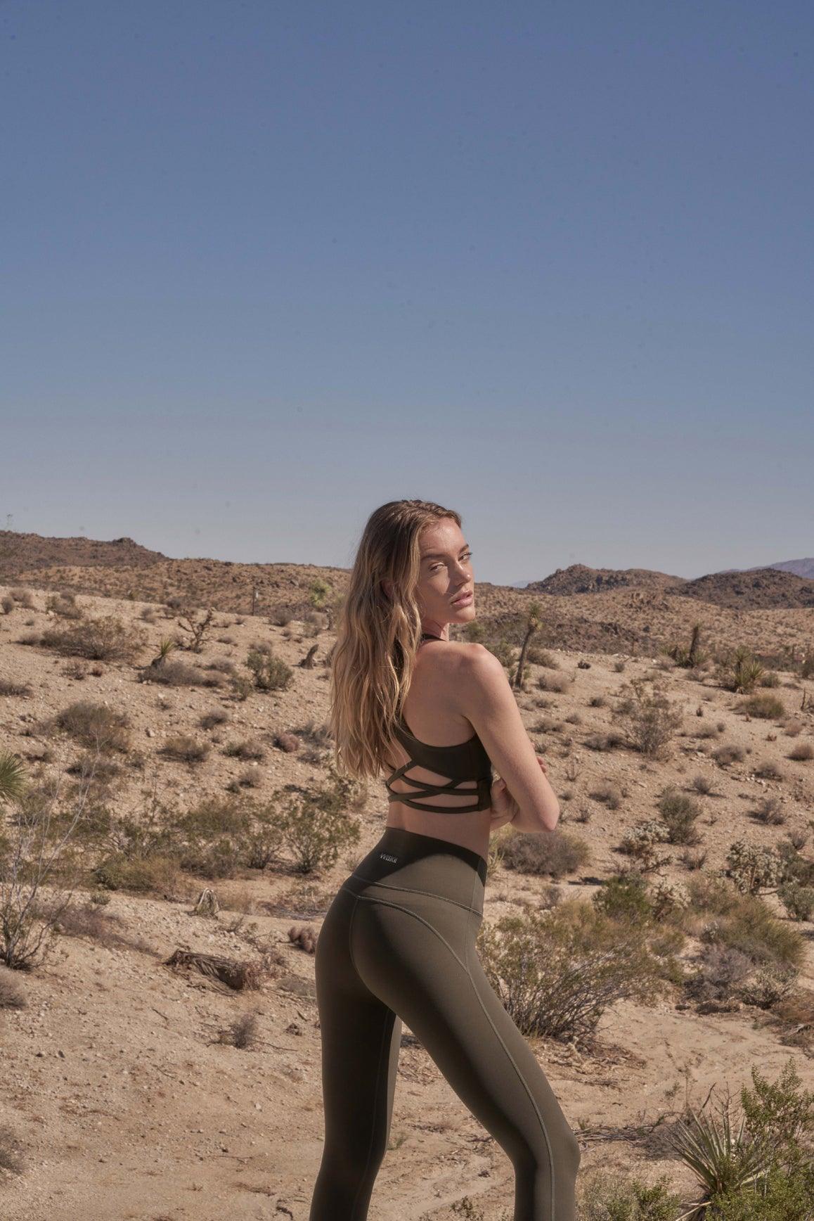 Sweetheart Bra Tank + V-waist Yoga Legging