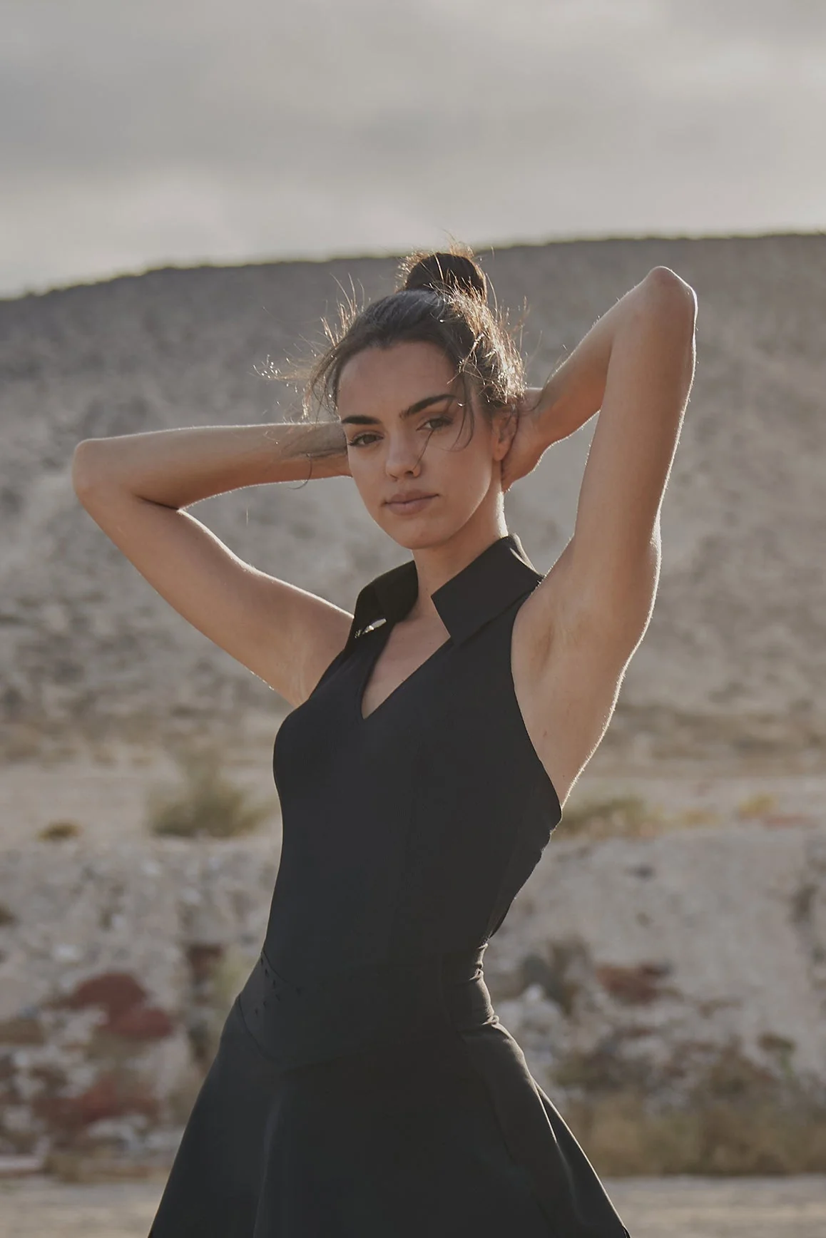 Sleeveless Polo Tank Top