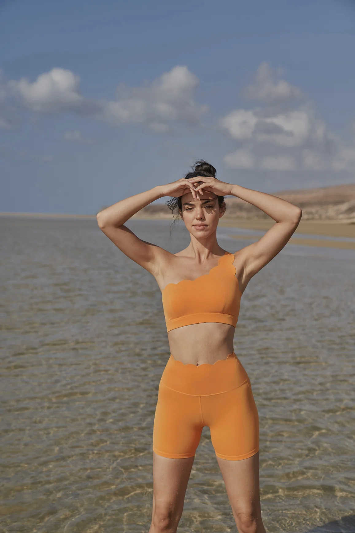 High-Waist Sculpting Biker Short