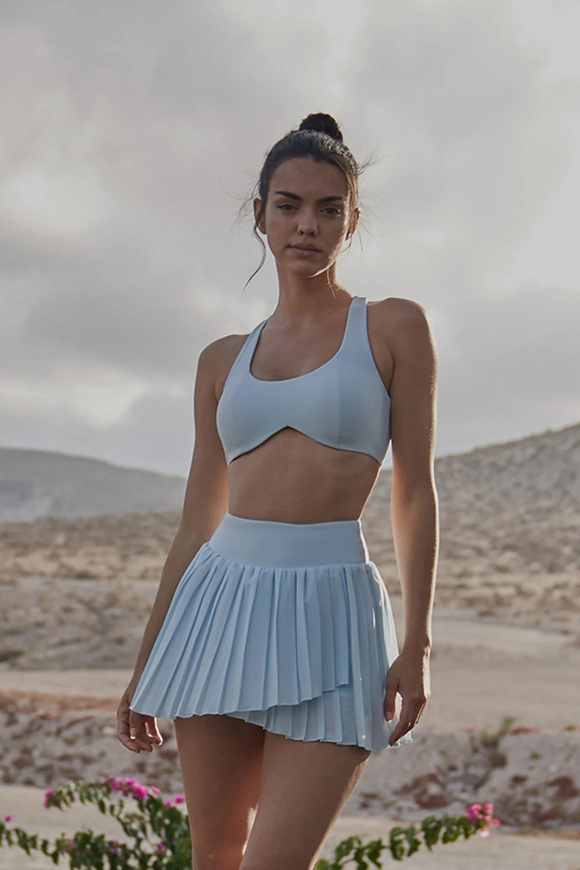 WISKII Pleated Skirt