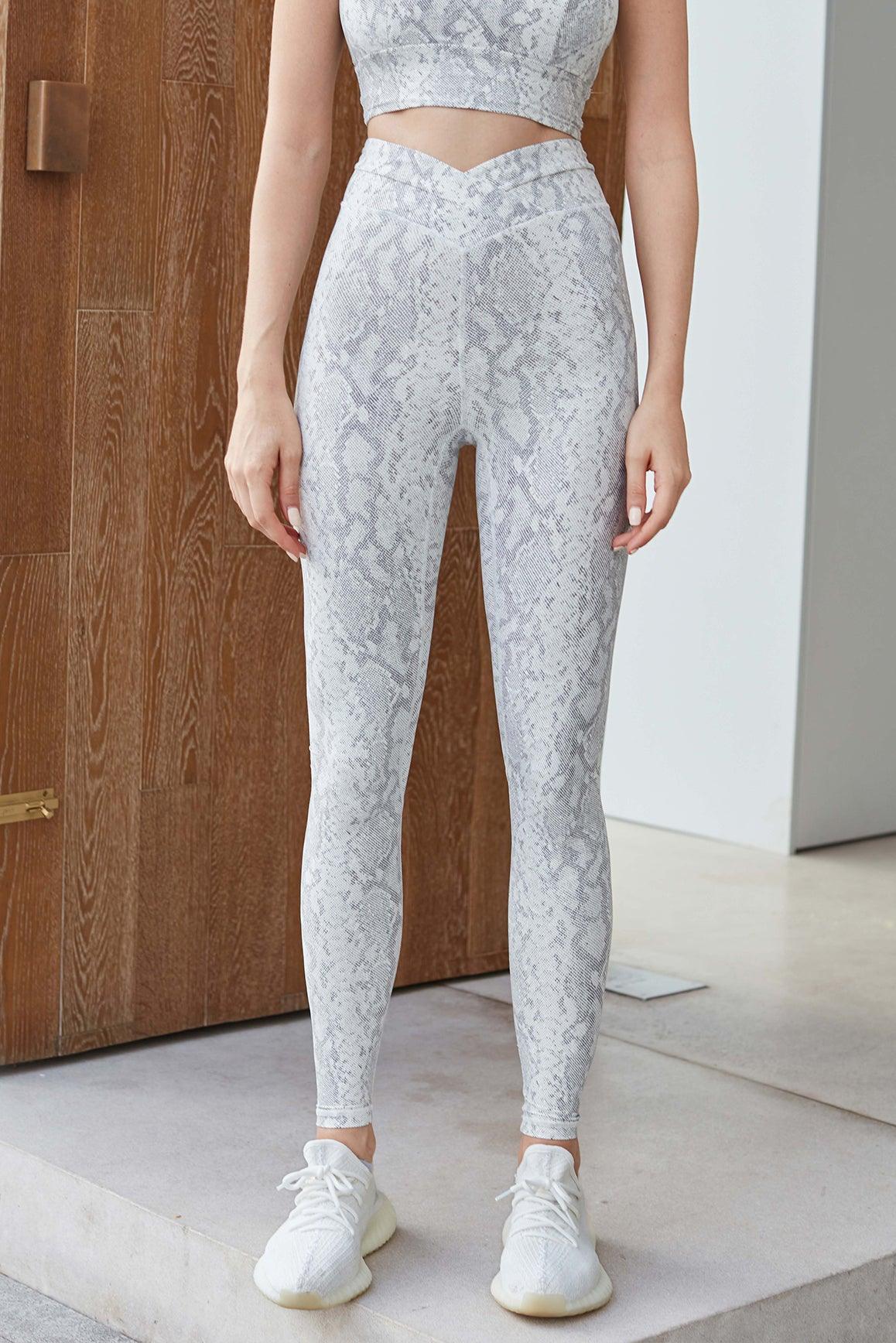 Python High-waist Leggings