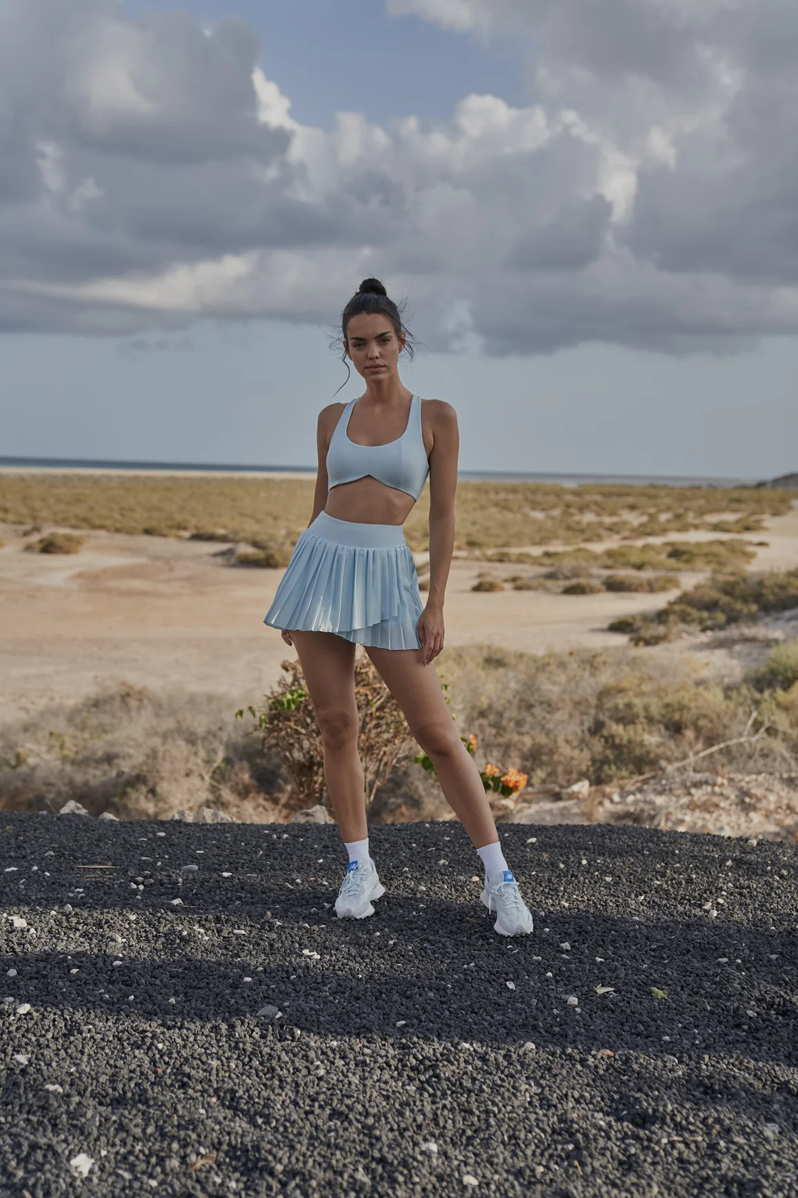 WISKII Pleated Skirt