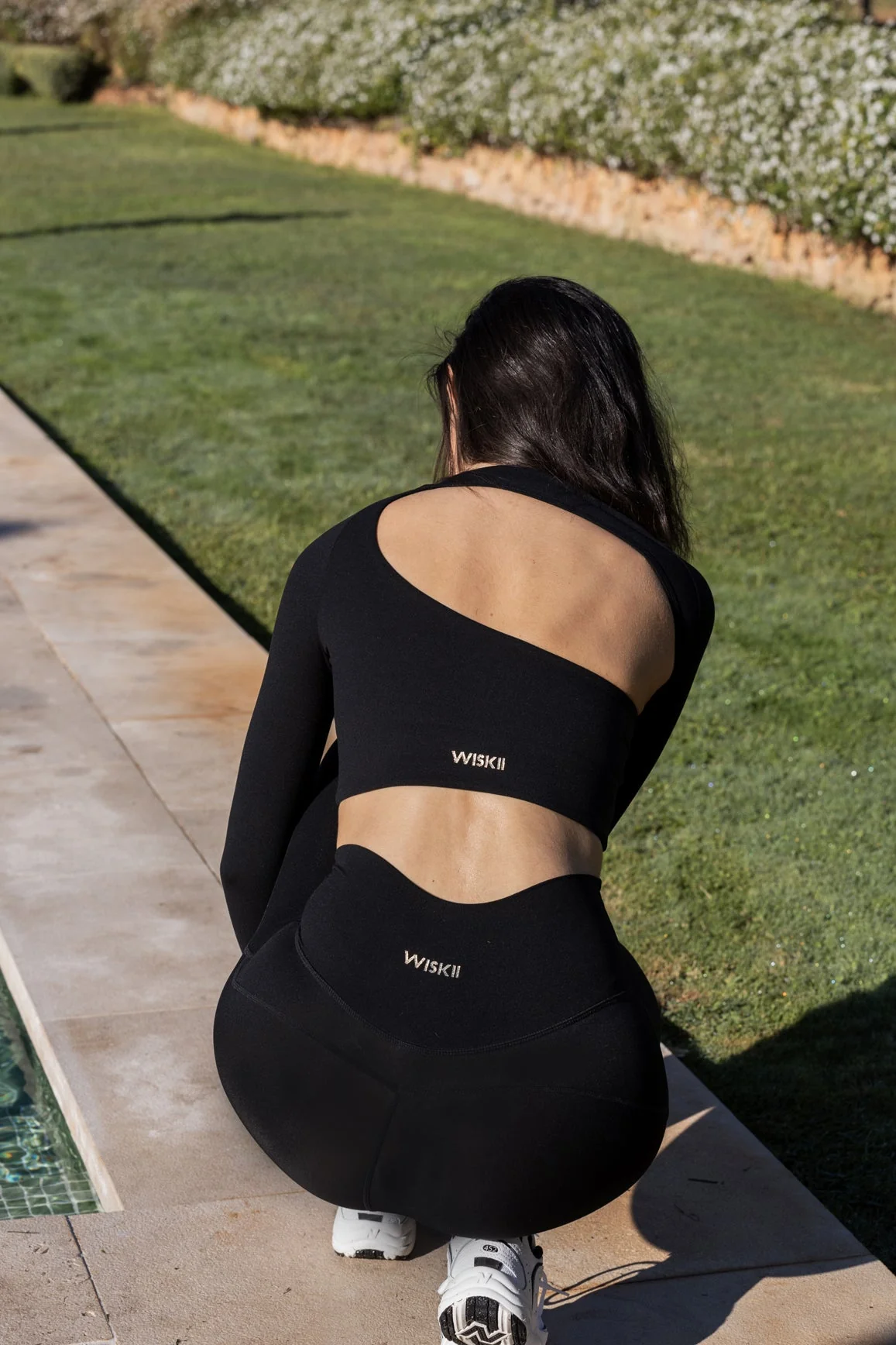 Unique Cut Long Sleeve Crop Top