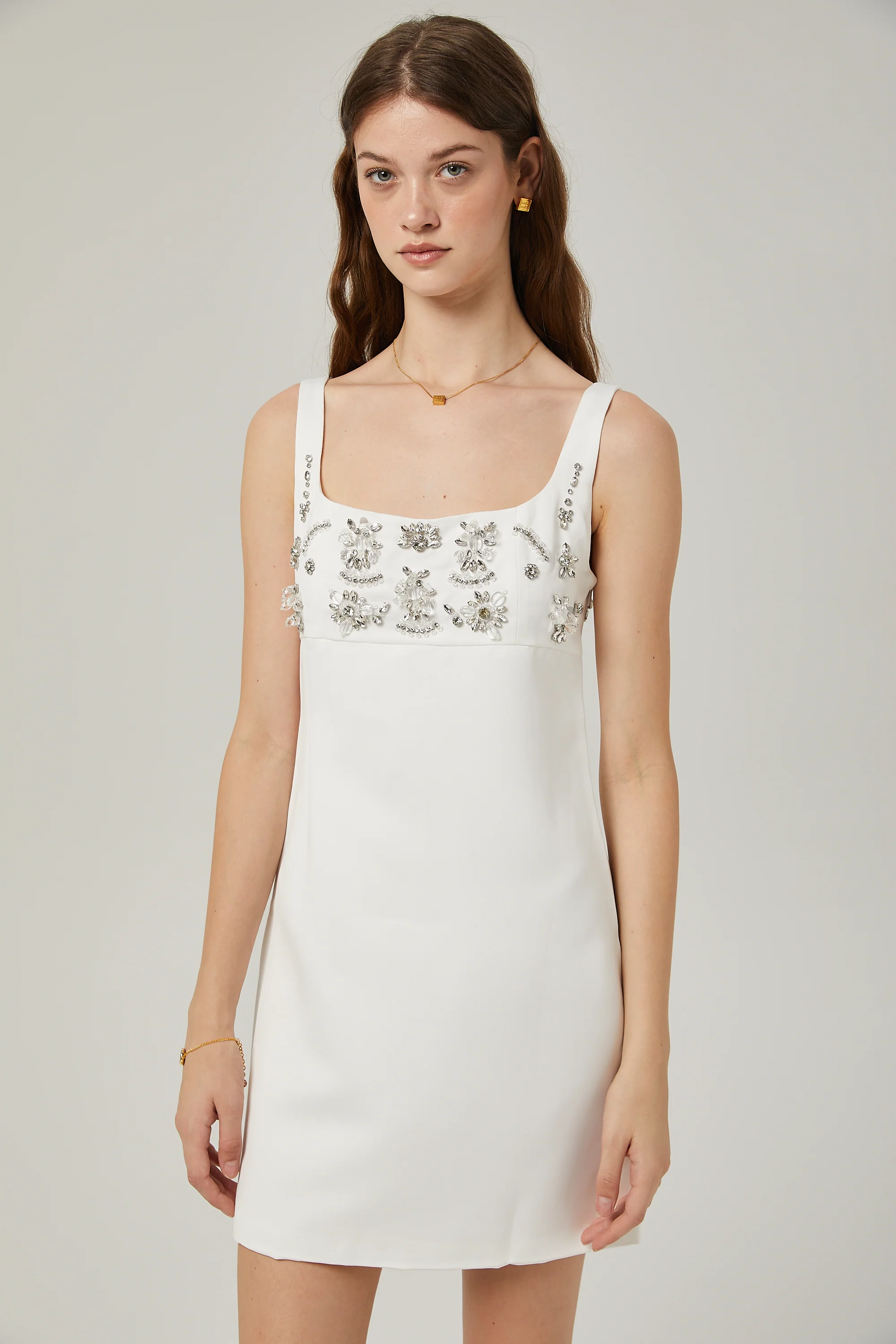 Ardelle embellished mini dress