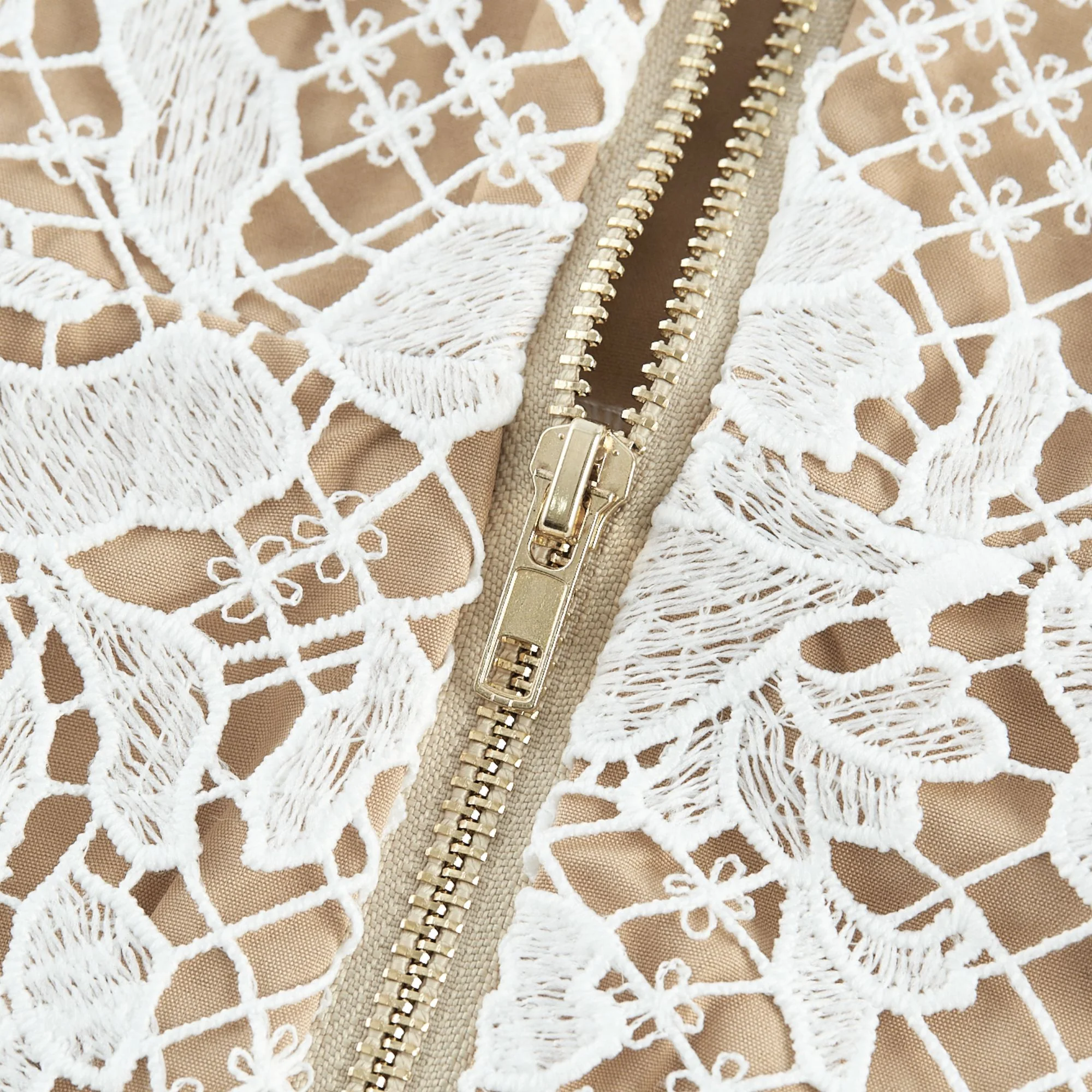 Hermine faux-floral embellished semi-sheer midi dress