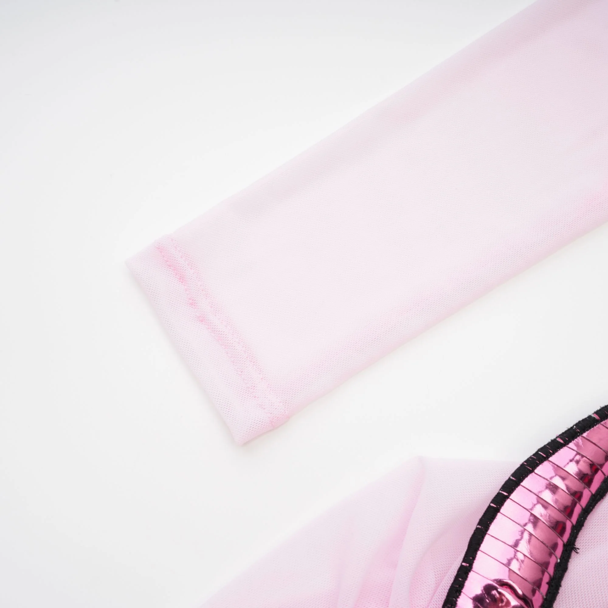 Marianne ruched mesh mini dress