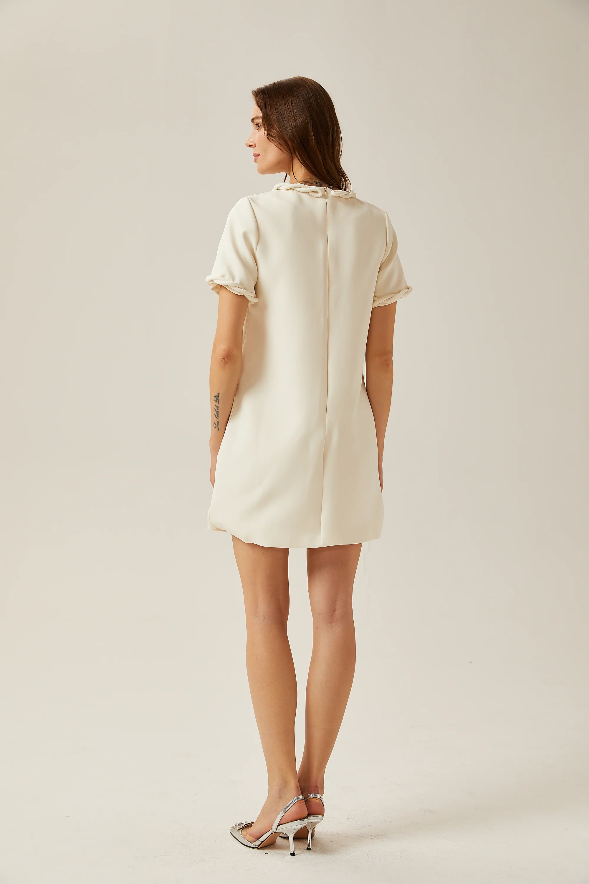 Élodie braided-detail mini dress