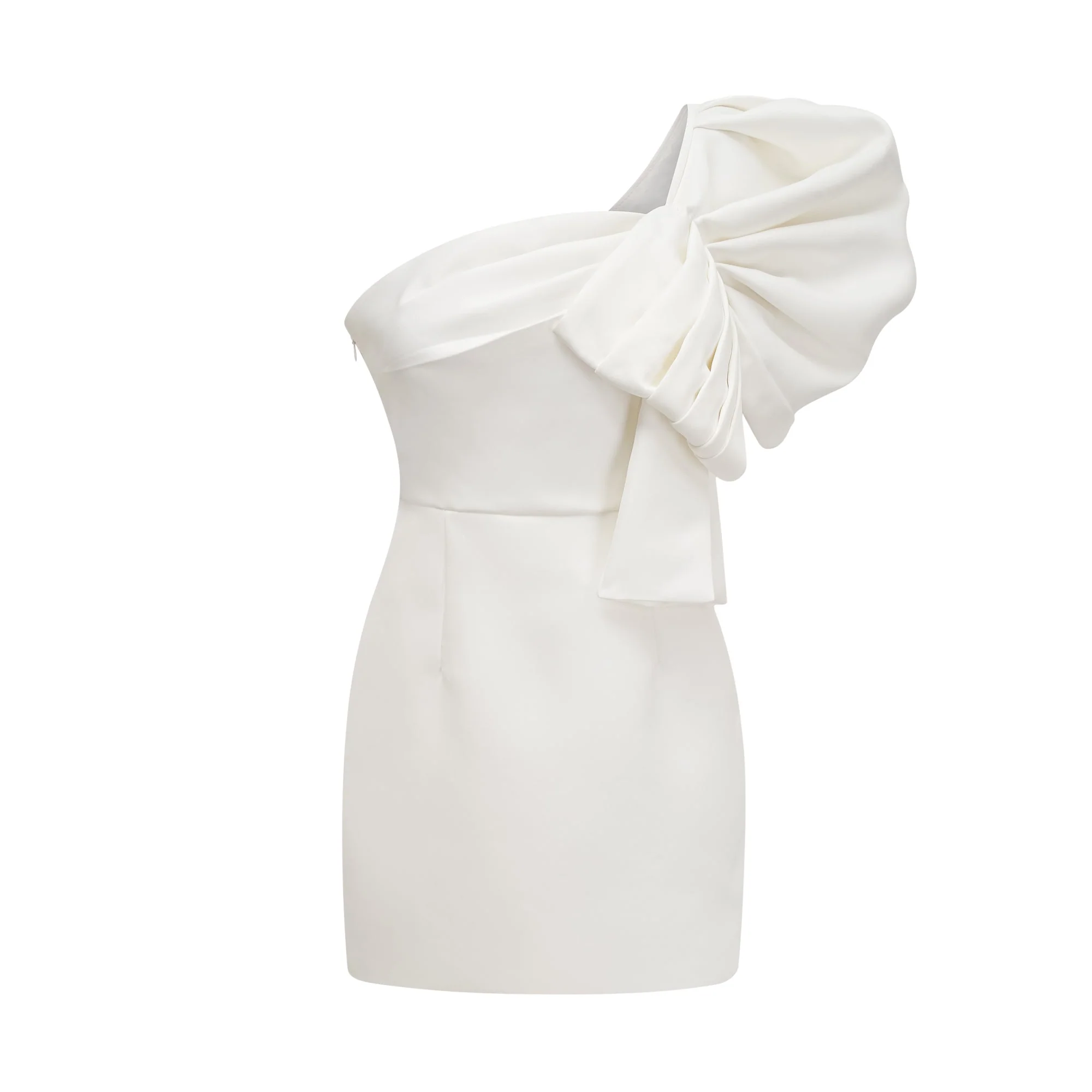 Sylvie mono shoulder mini dress