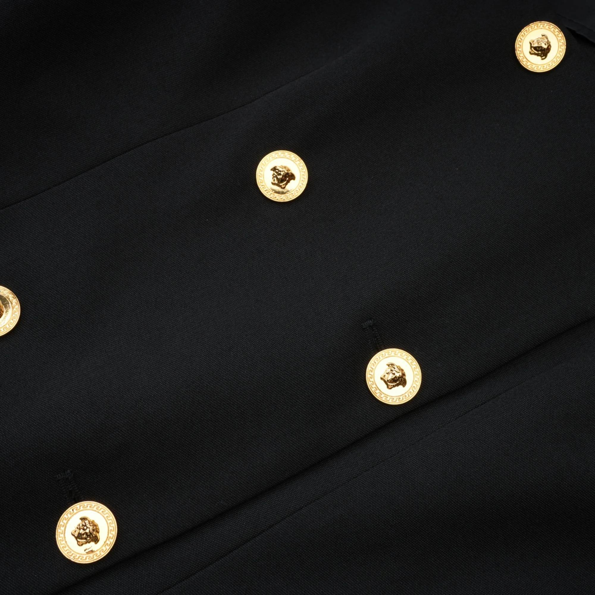 Lisette black jacket mini dress