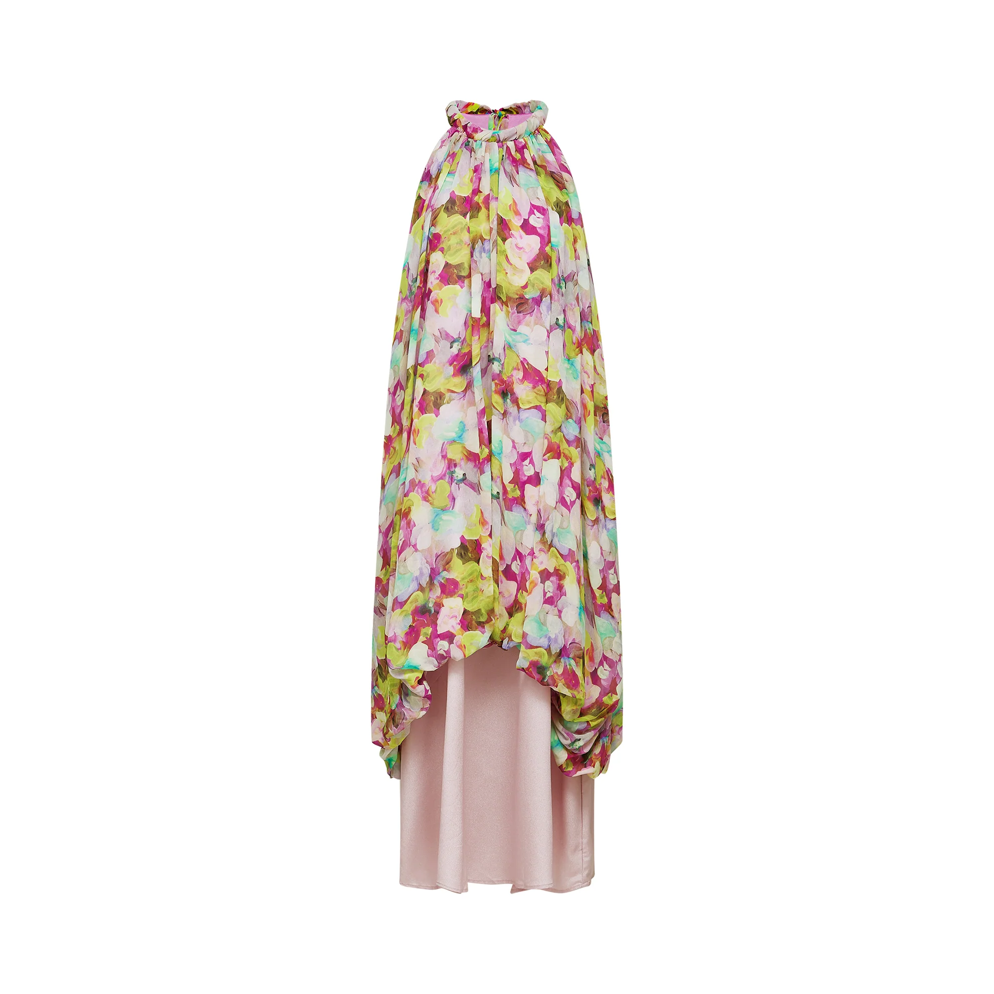 Gianina floral-print sleeveless midi dress