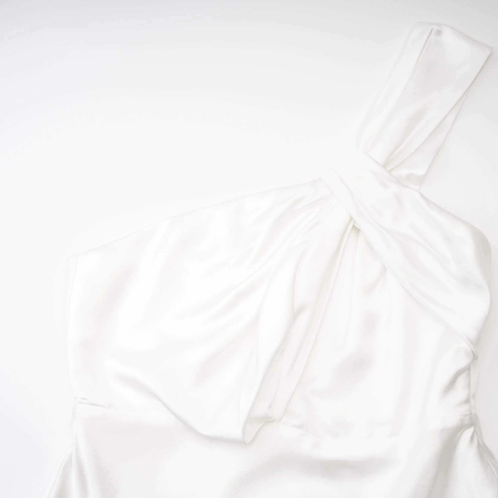 Zoé mono-shoulder maxi dress