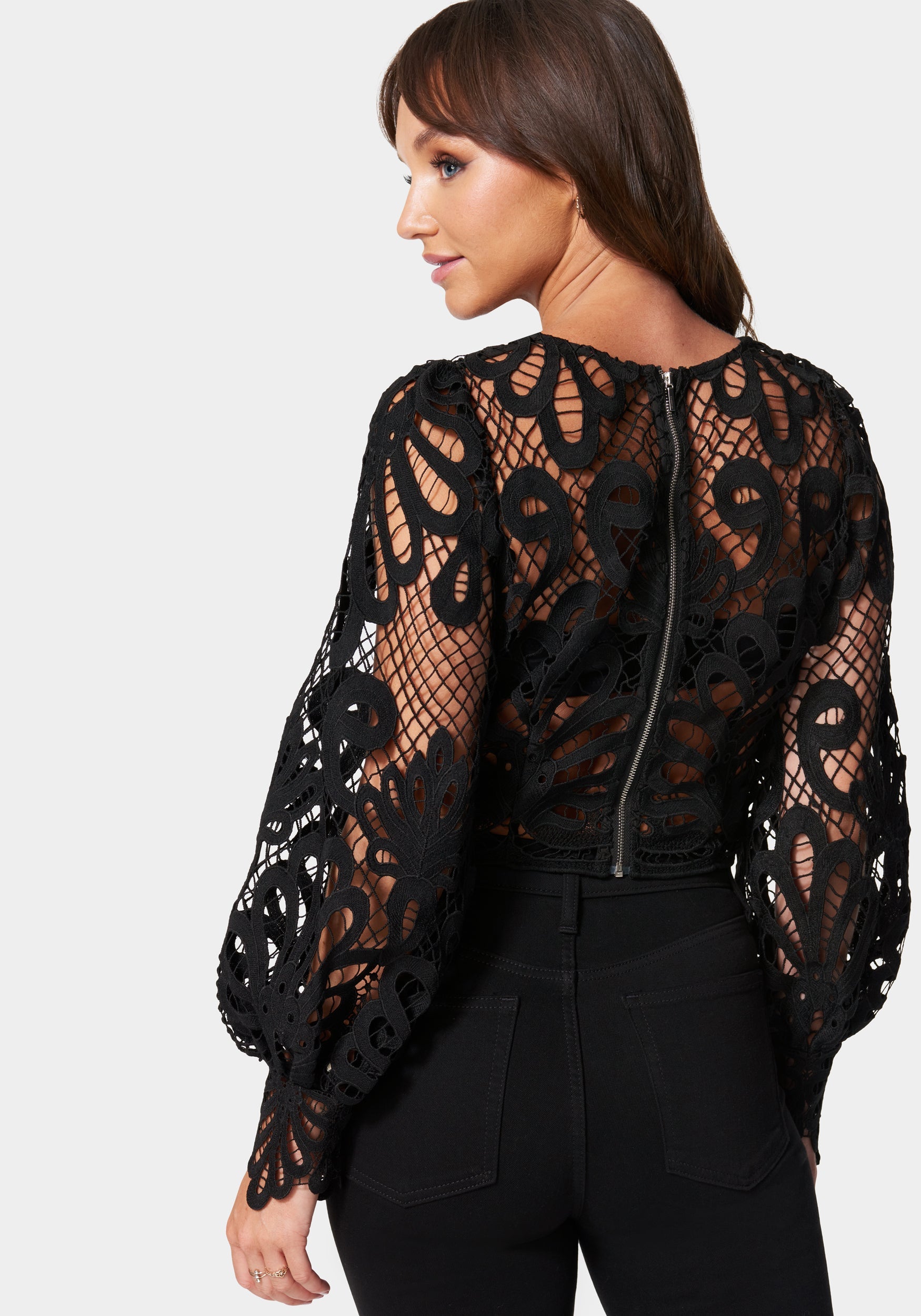 Placement Lace Blouse