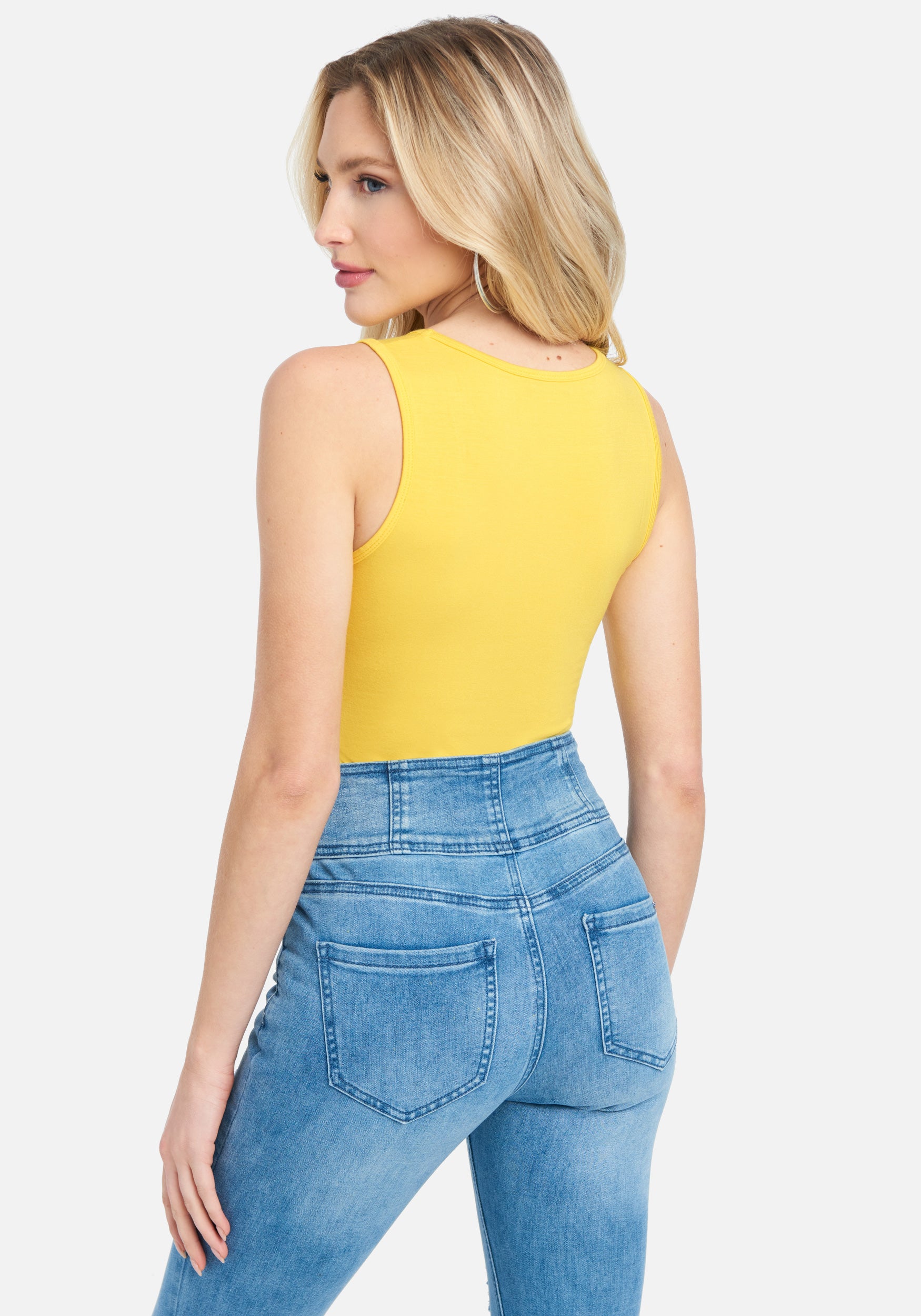 Crystal Logo Jersey Tank Top