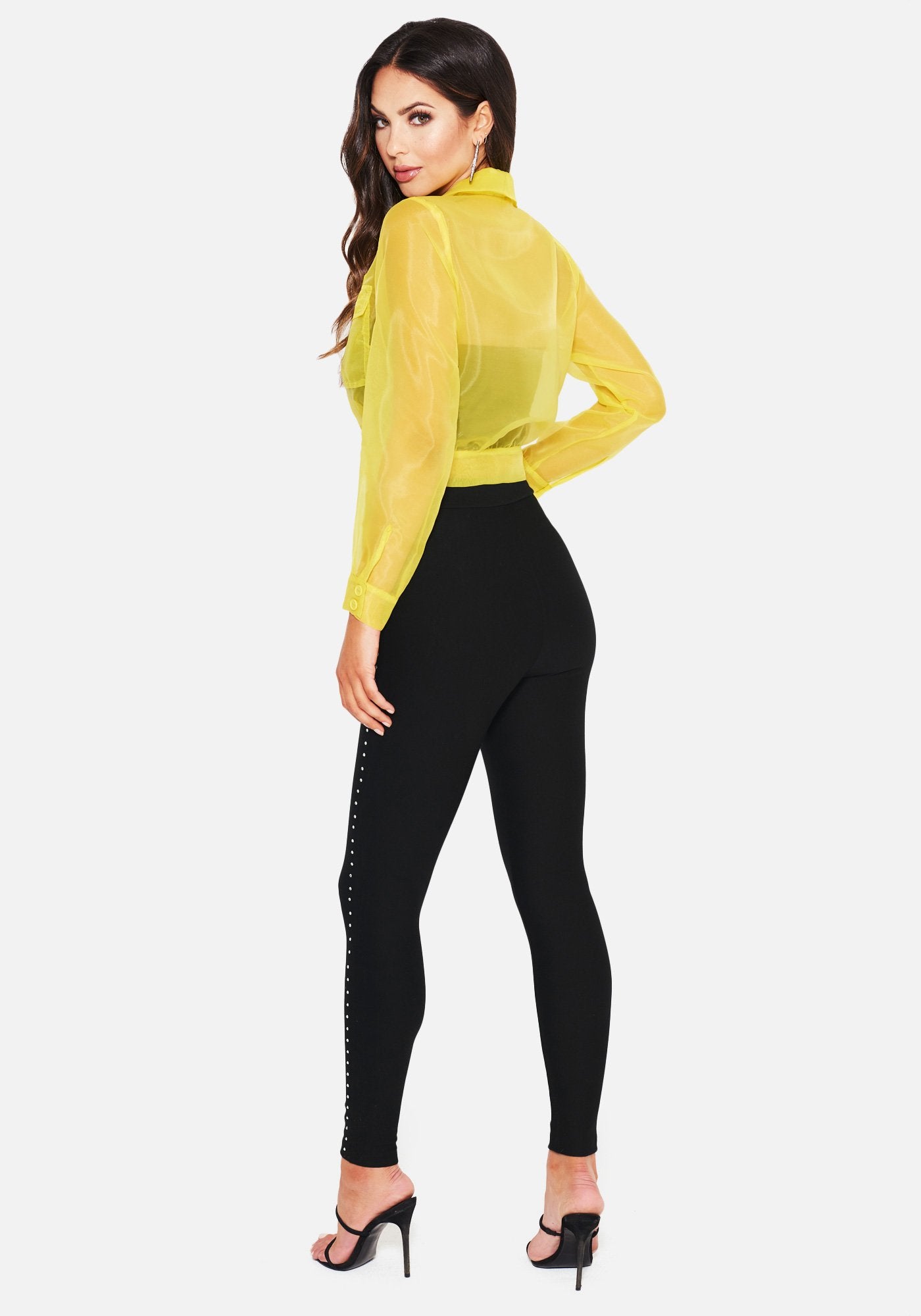 Embellished Side Legging