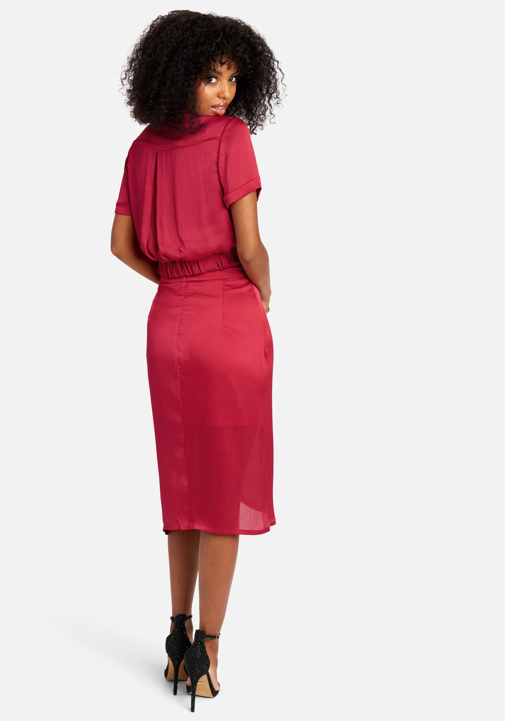 Yoryu Faux Wrap Skirt