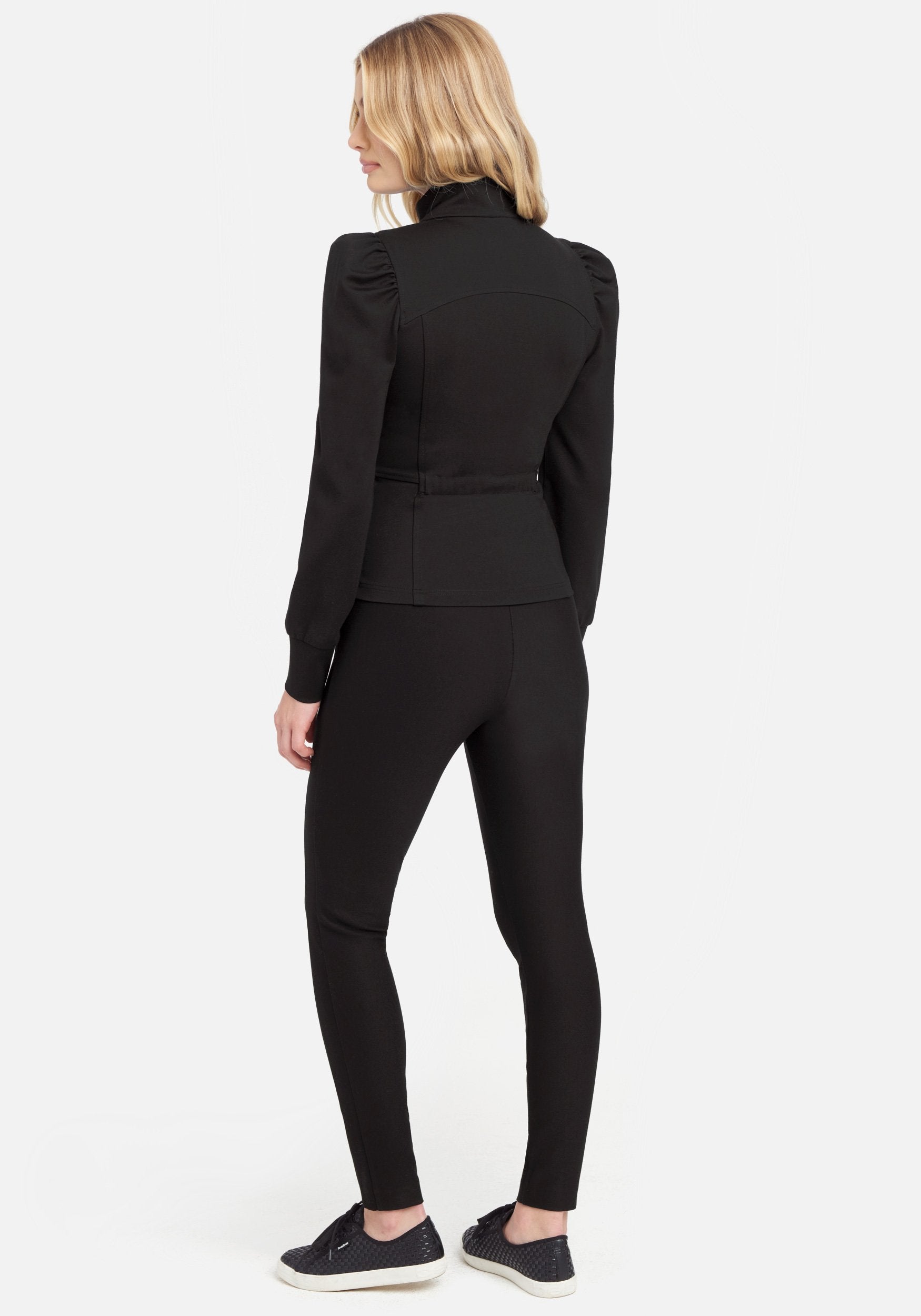 Ponte Zipper Detail Legging