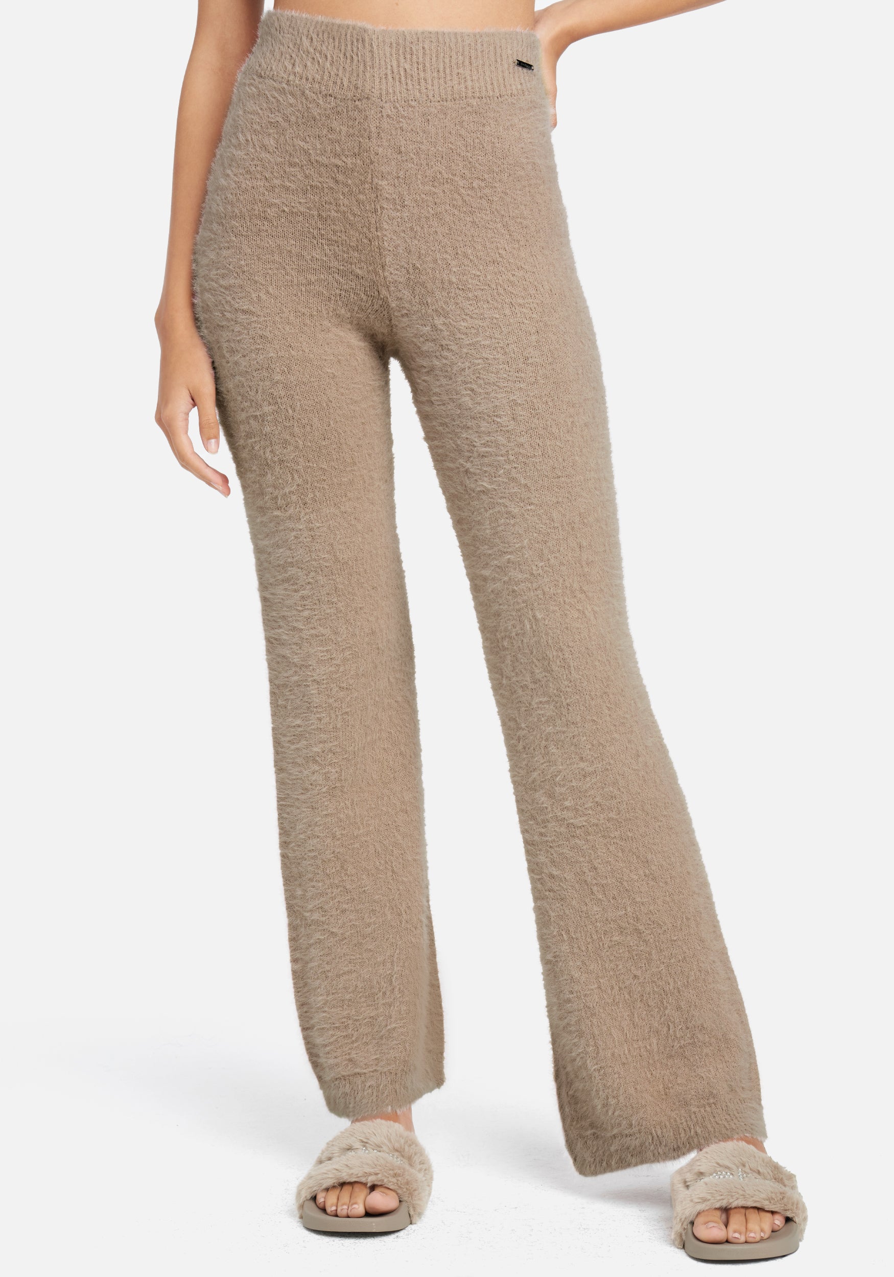 Soft Yarn High Waisted Sweater Pant