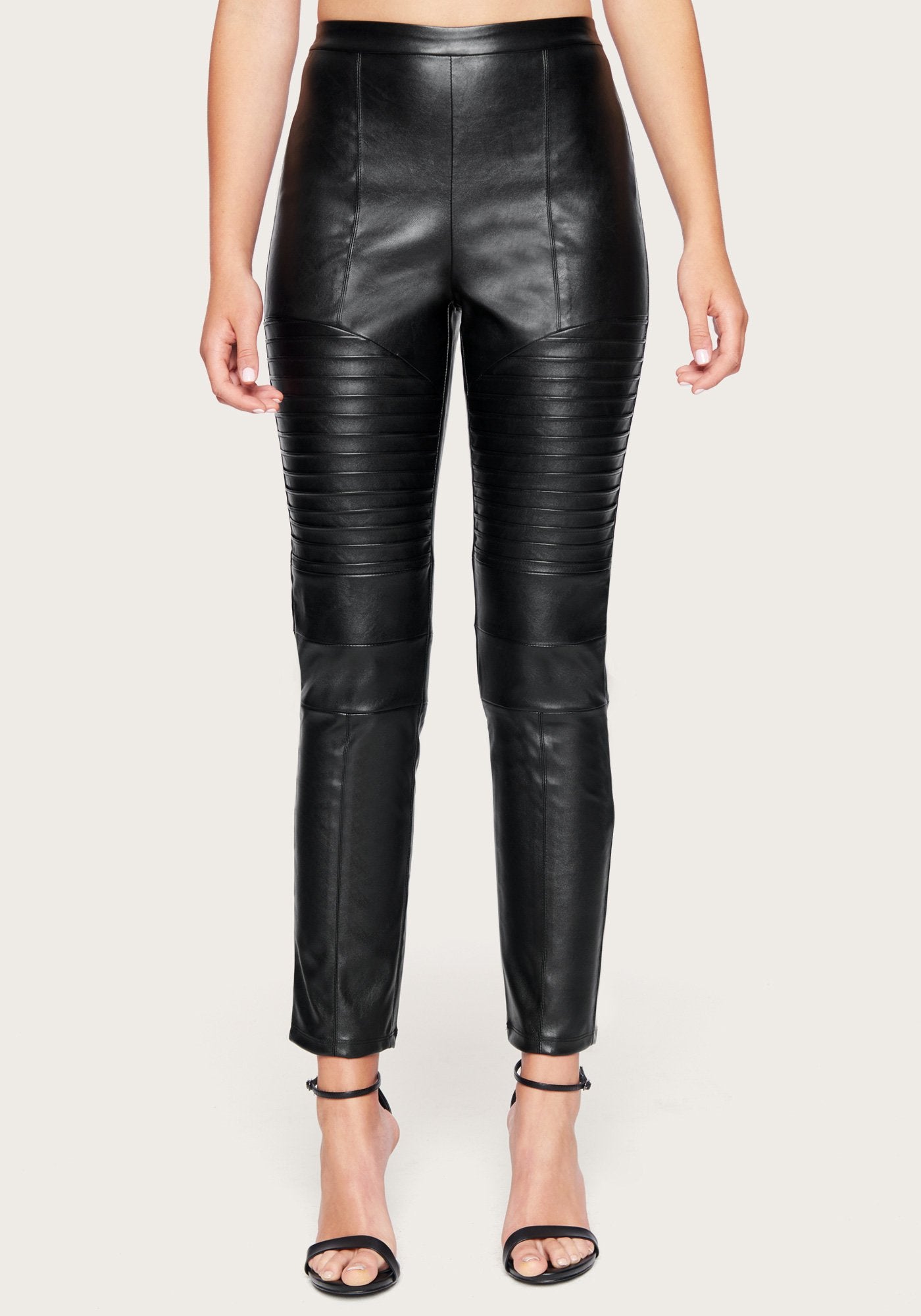 Vegan Leather Moto Leggings