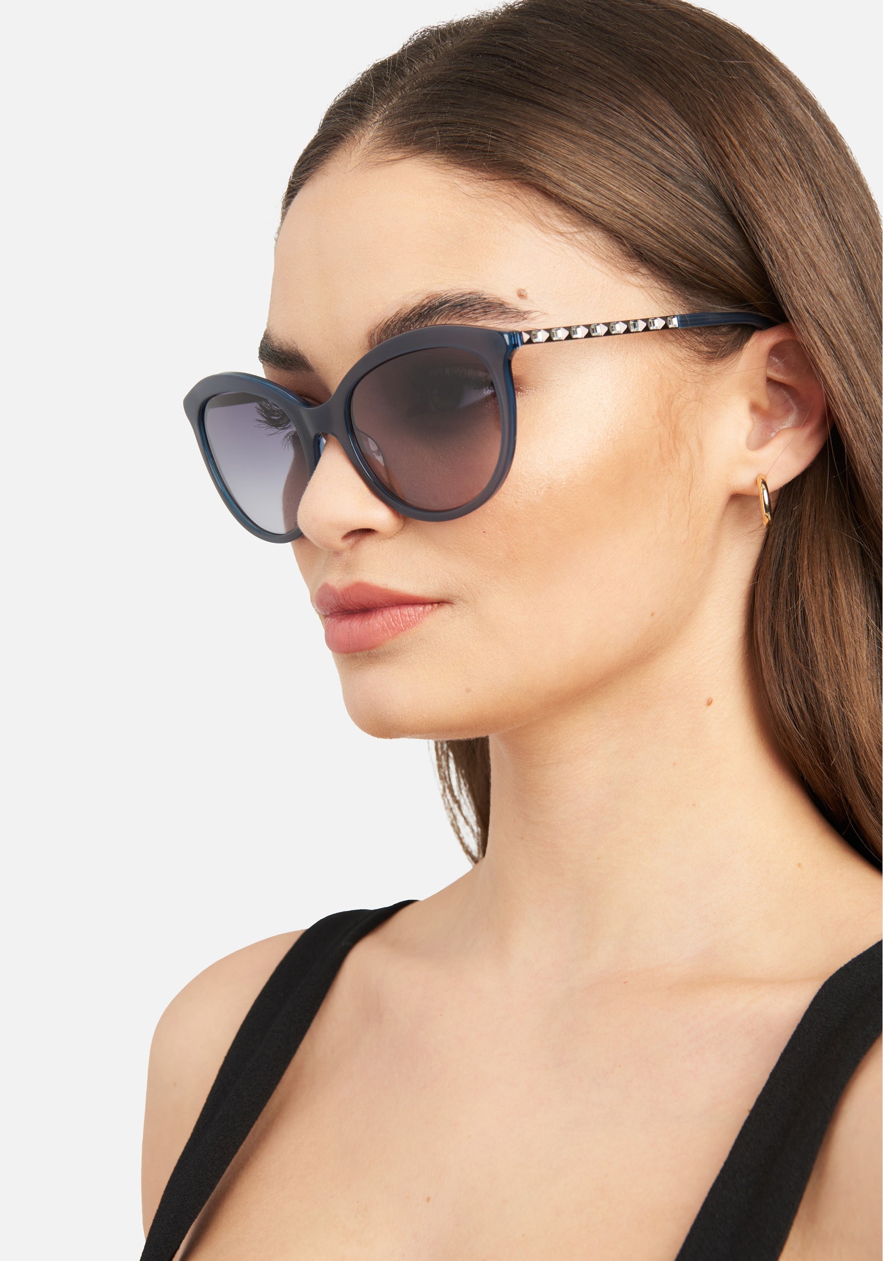 Sapphire Oval Sunglasses