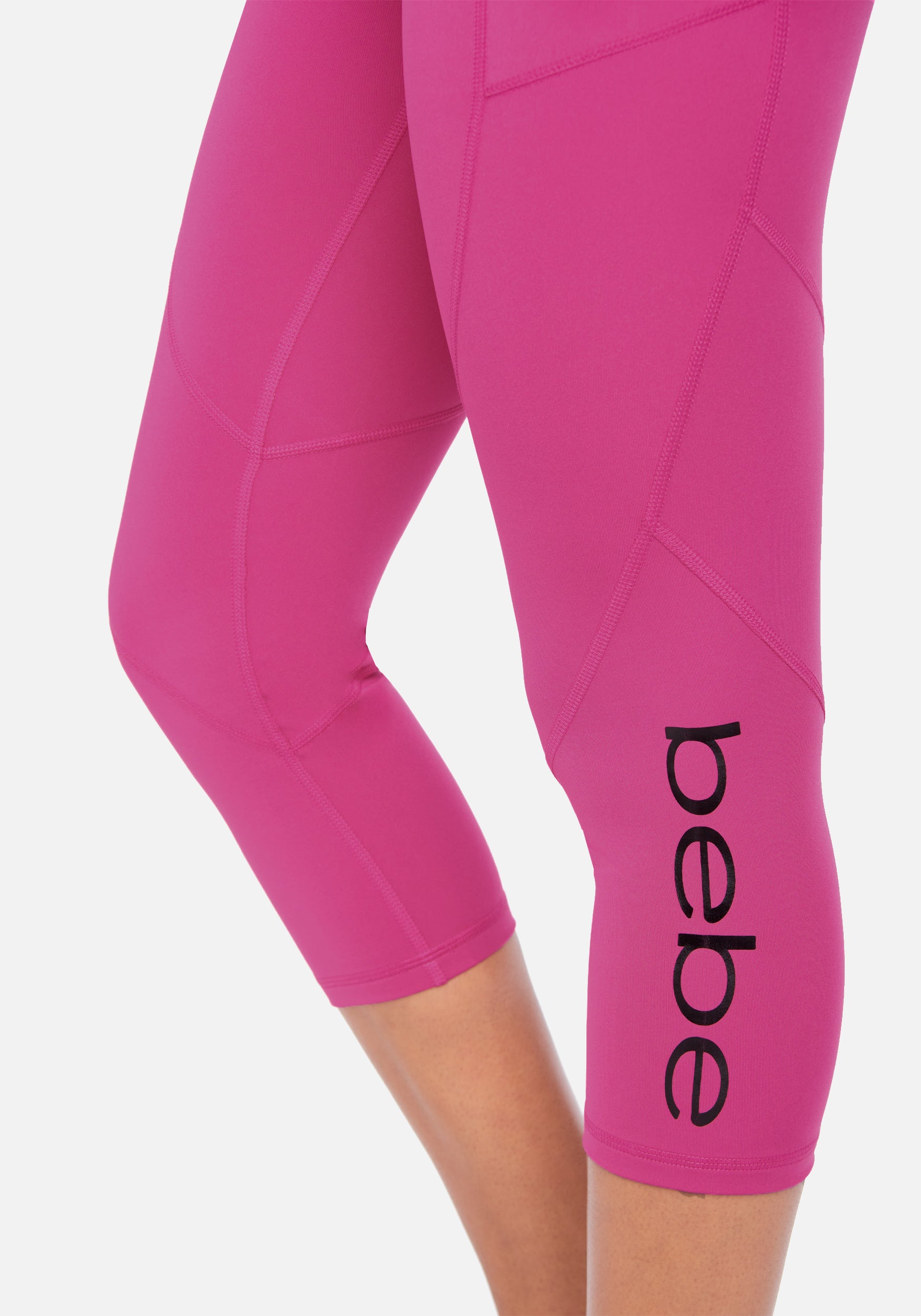 Bebe Solid Pocket Capri