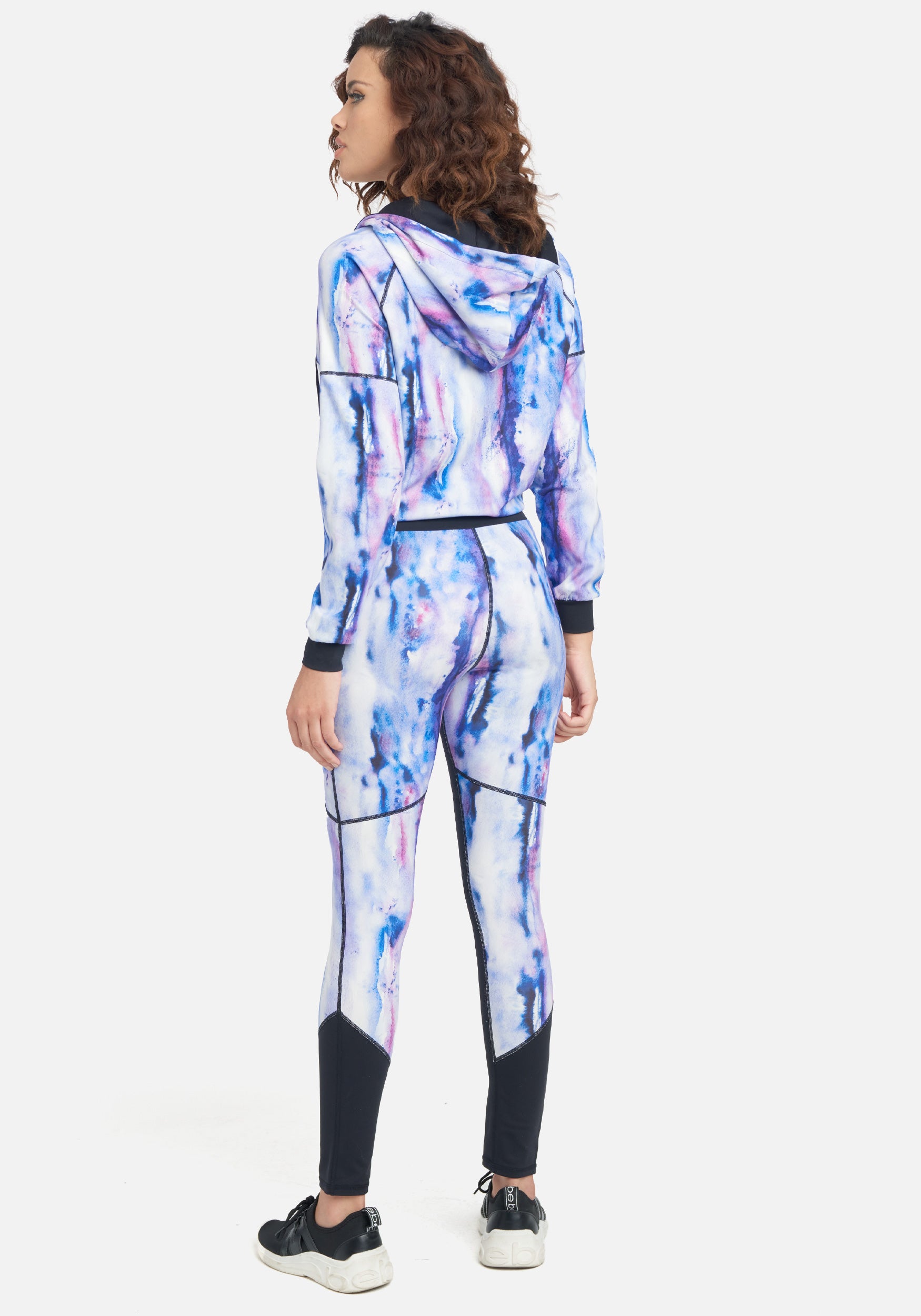 Bebe Logo Printed High Waist Legging