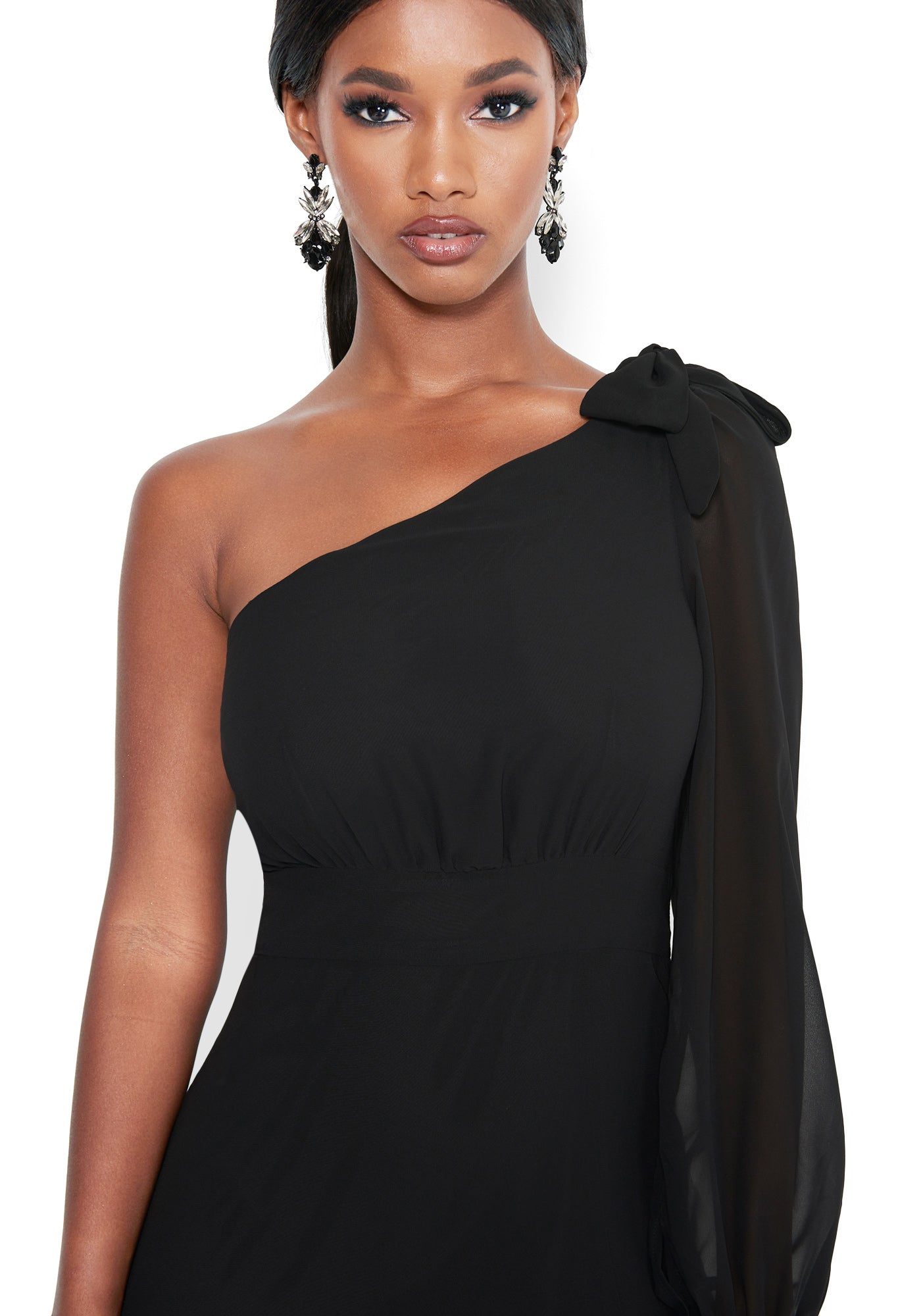 Front Slit Maxi Dress