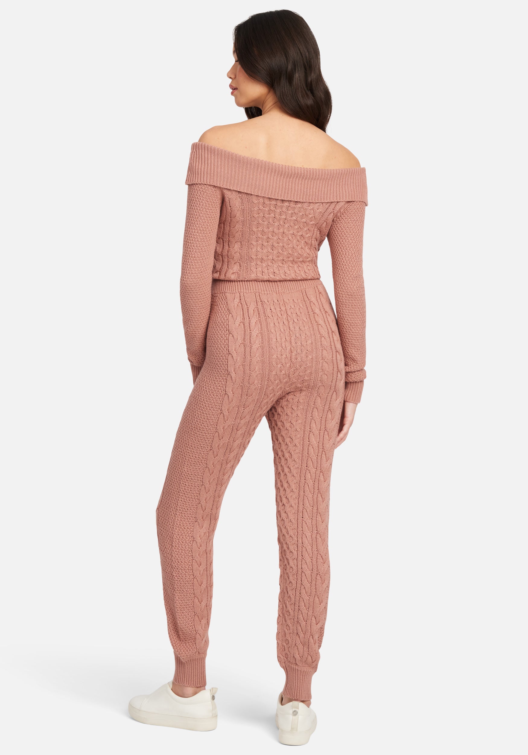 Cable Knit Sweater Pants