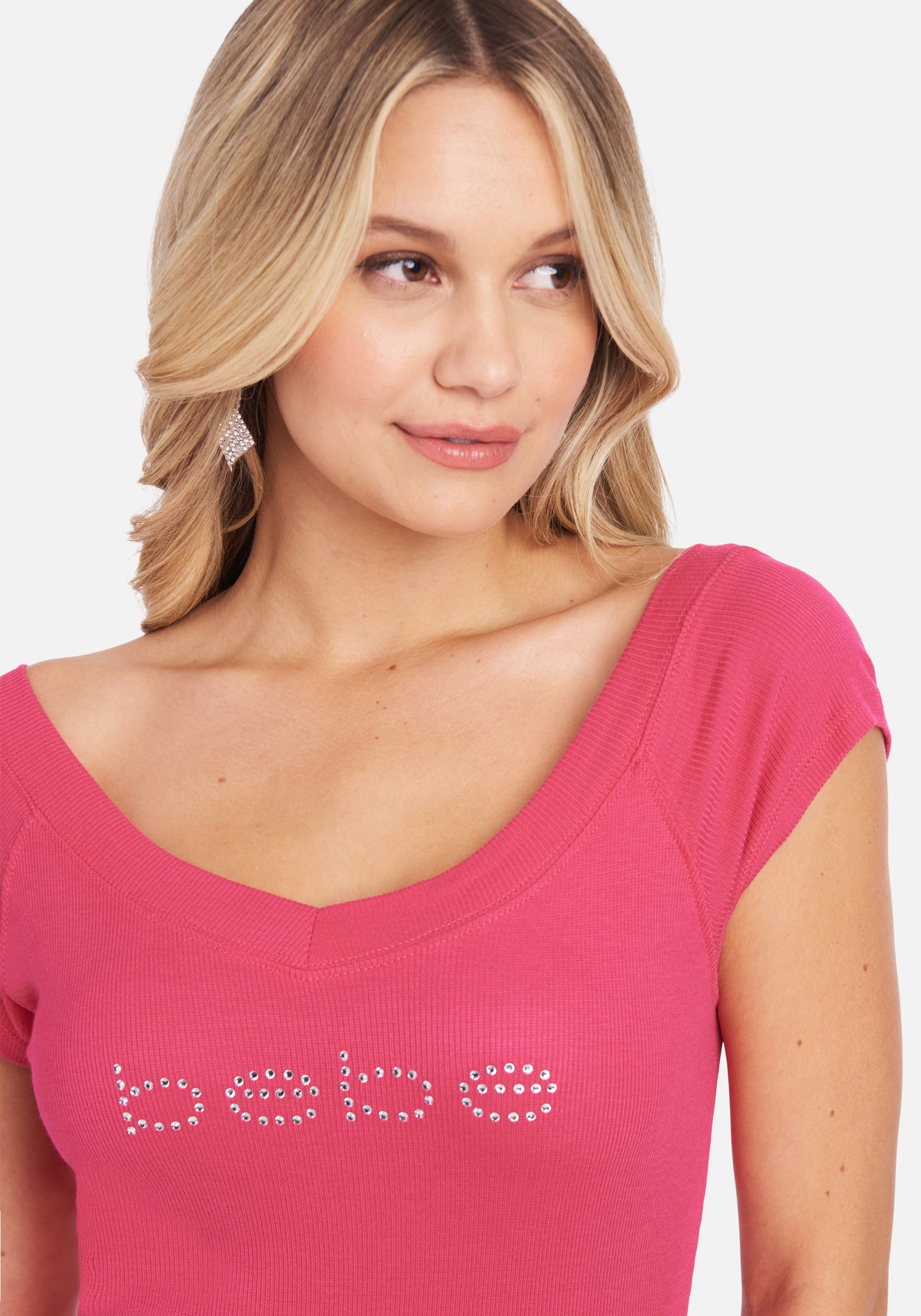 Short Sleeve Logo Dress