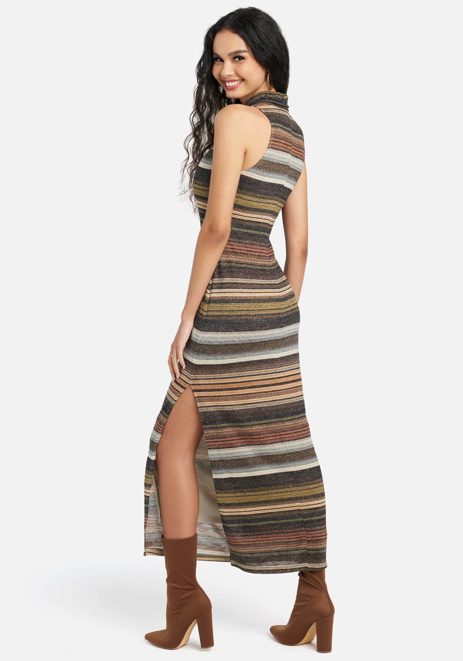 Stripe Maxi Dress