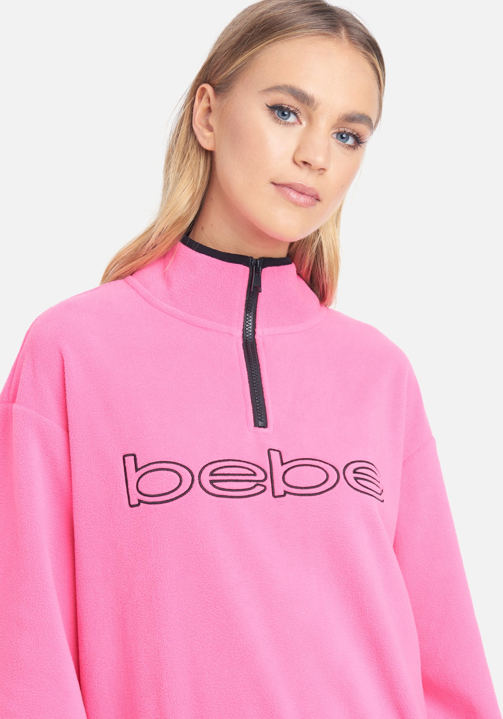 Bebe Polar Fleece Pull On Jacket