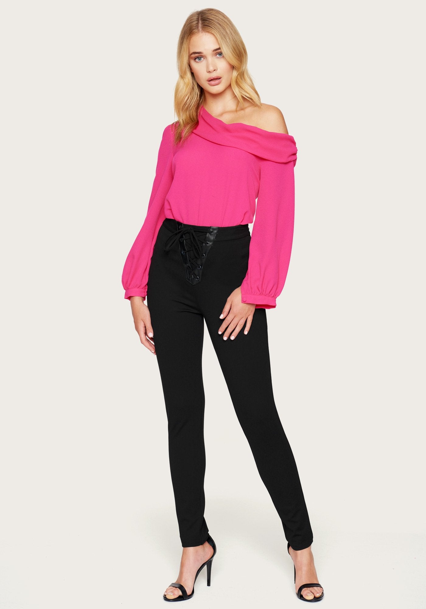 Front Lace Up Leggings