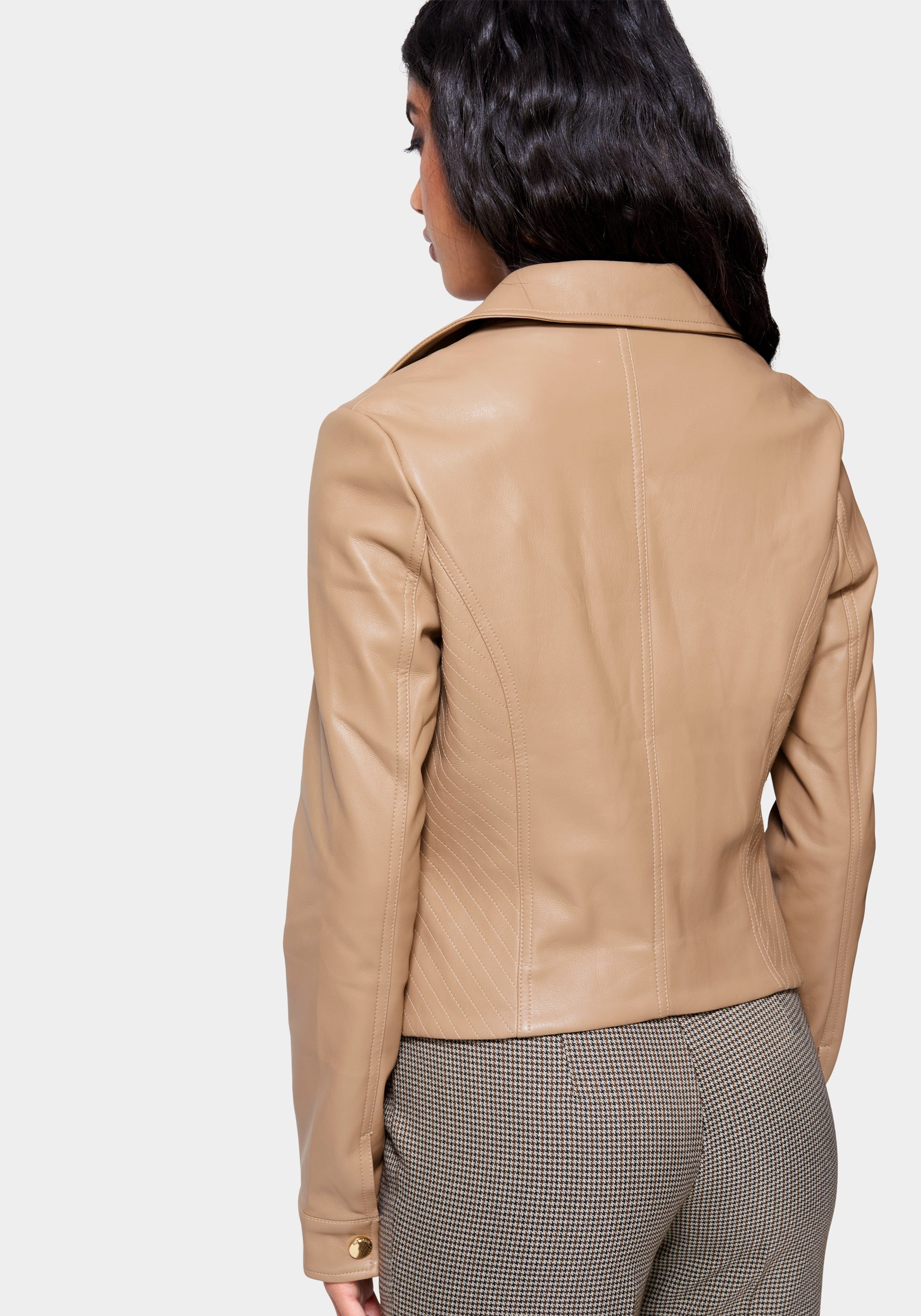 Vegan Leather Moto Jacket