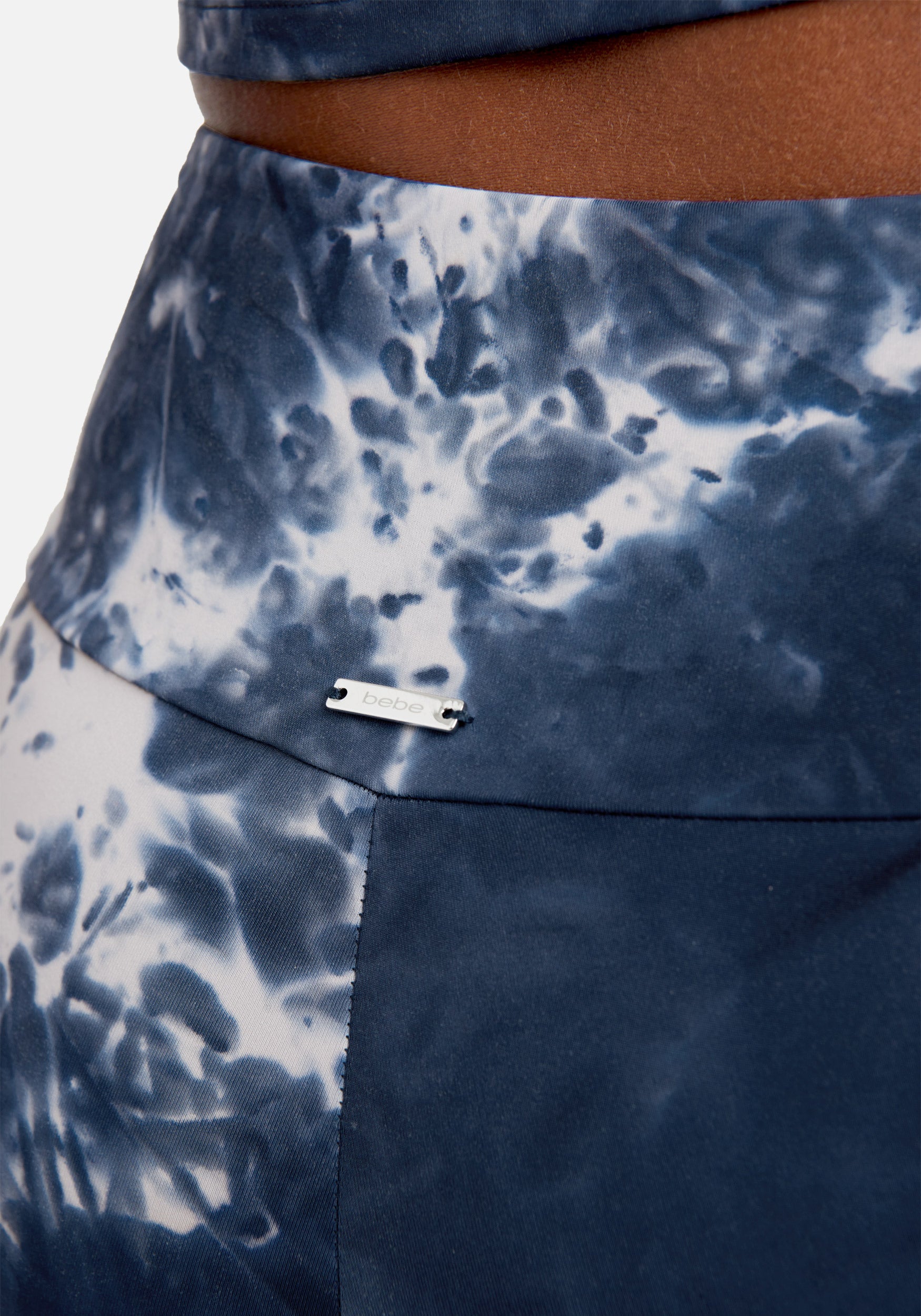 Bebe Logo Diamond Dye Legging