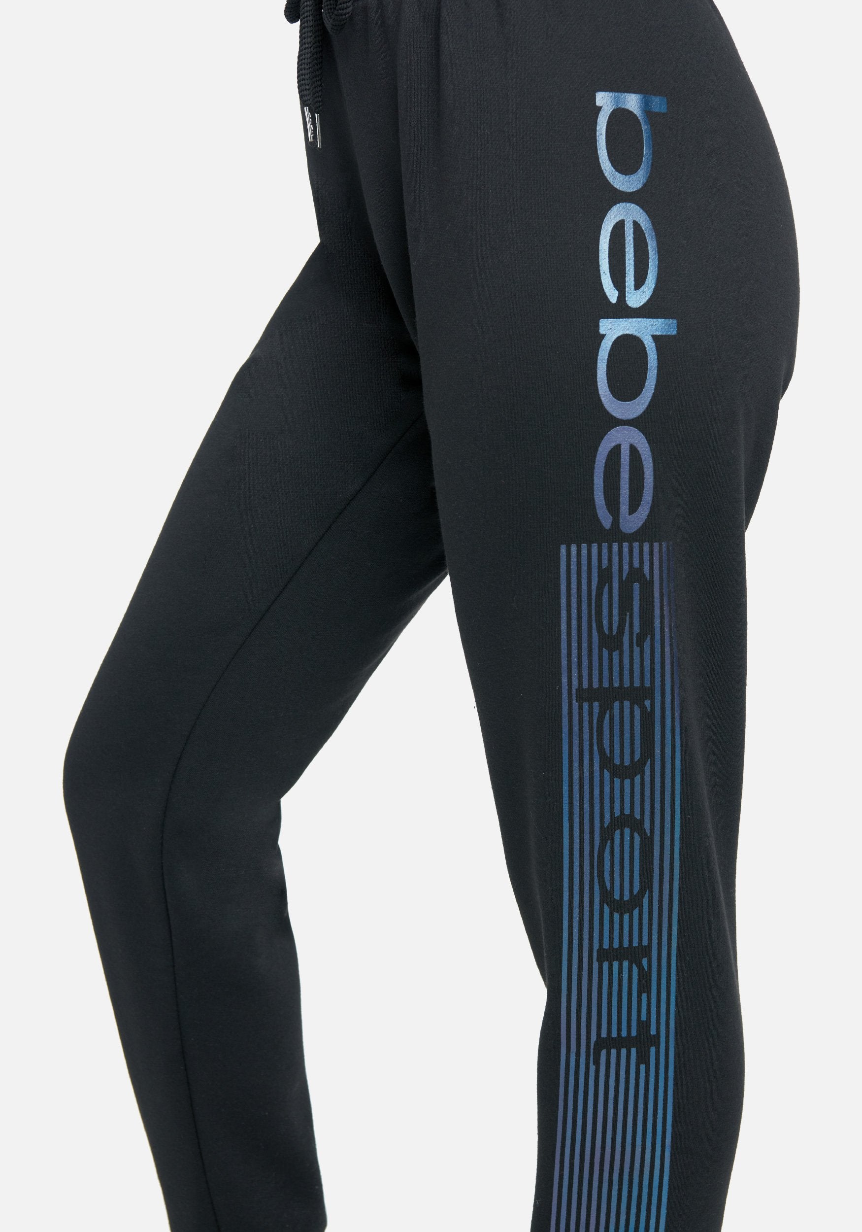 Bebe Sport Logo Stripe Jogger