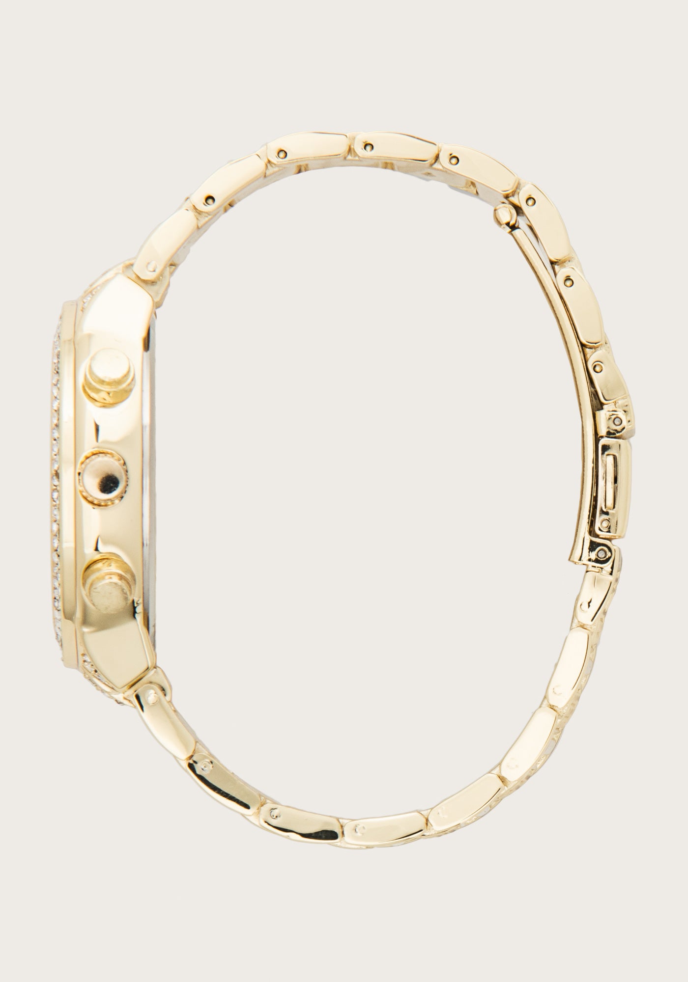 Crystal Grey Dial Watch