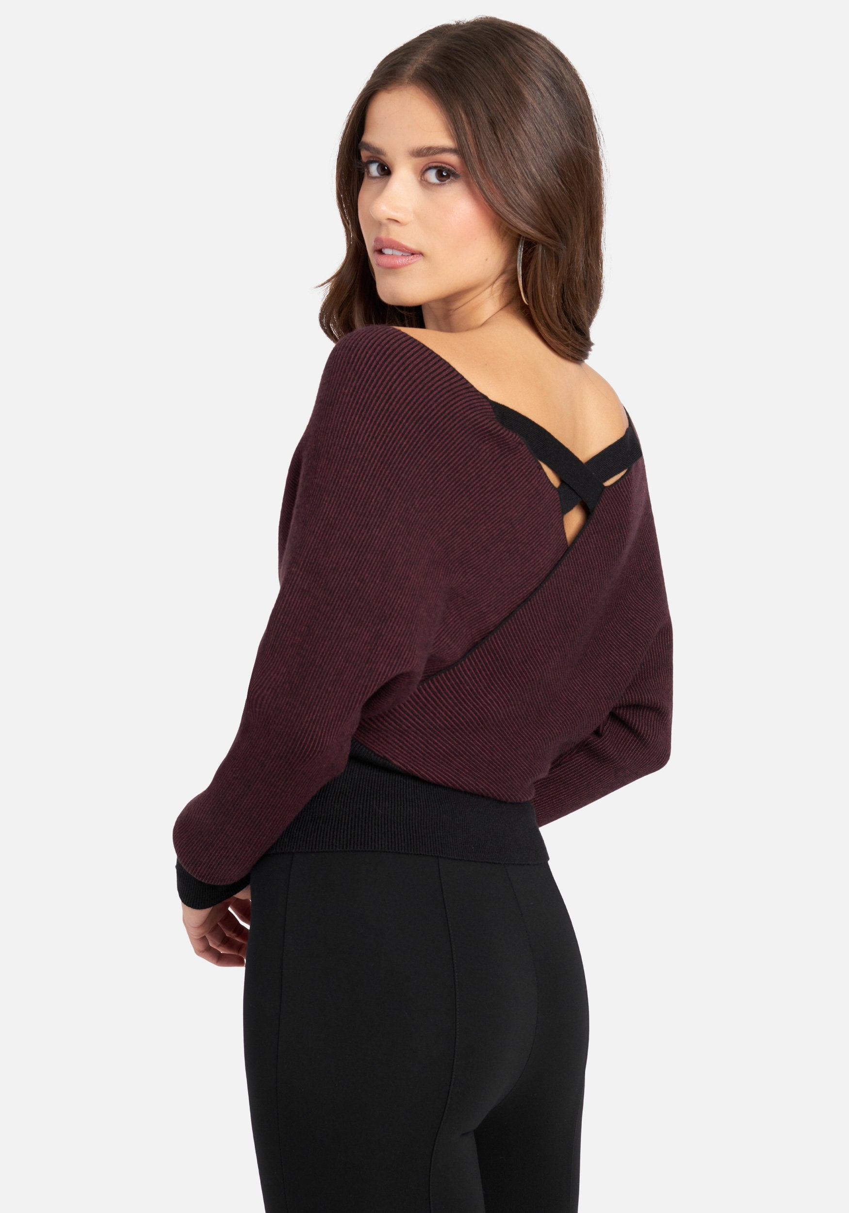 Front Wrap Sweater