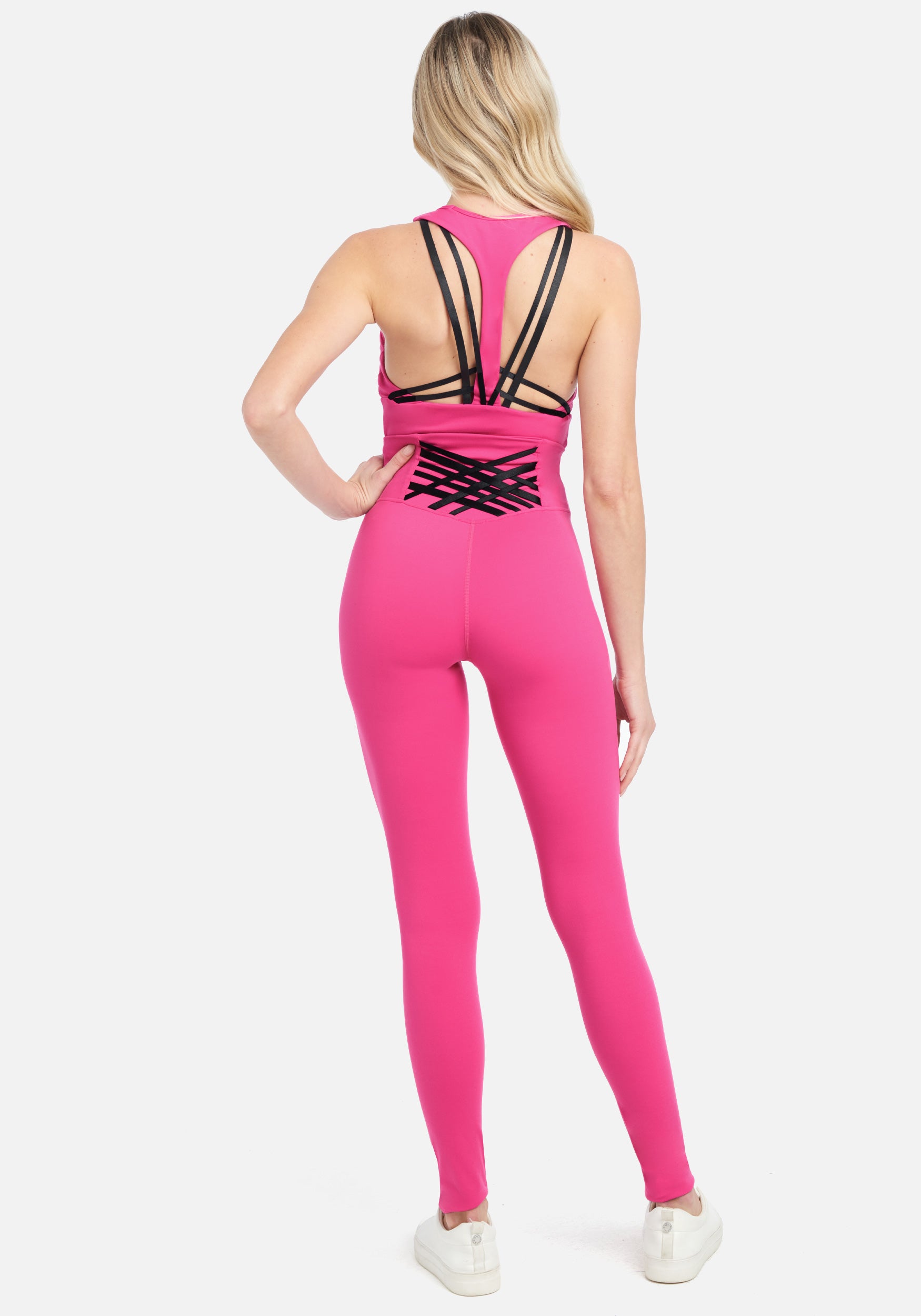 Bebe Logo Second Skin Contrast Detail Leggings