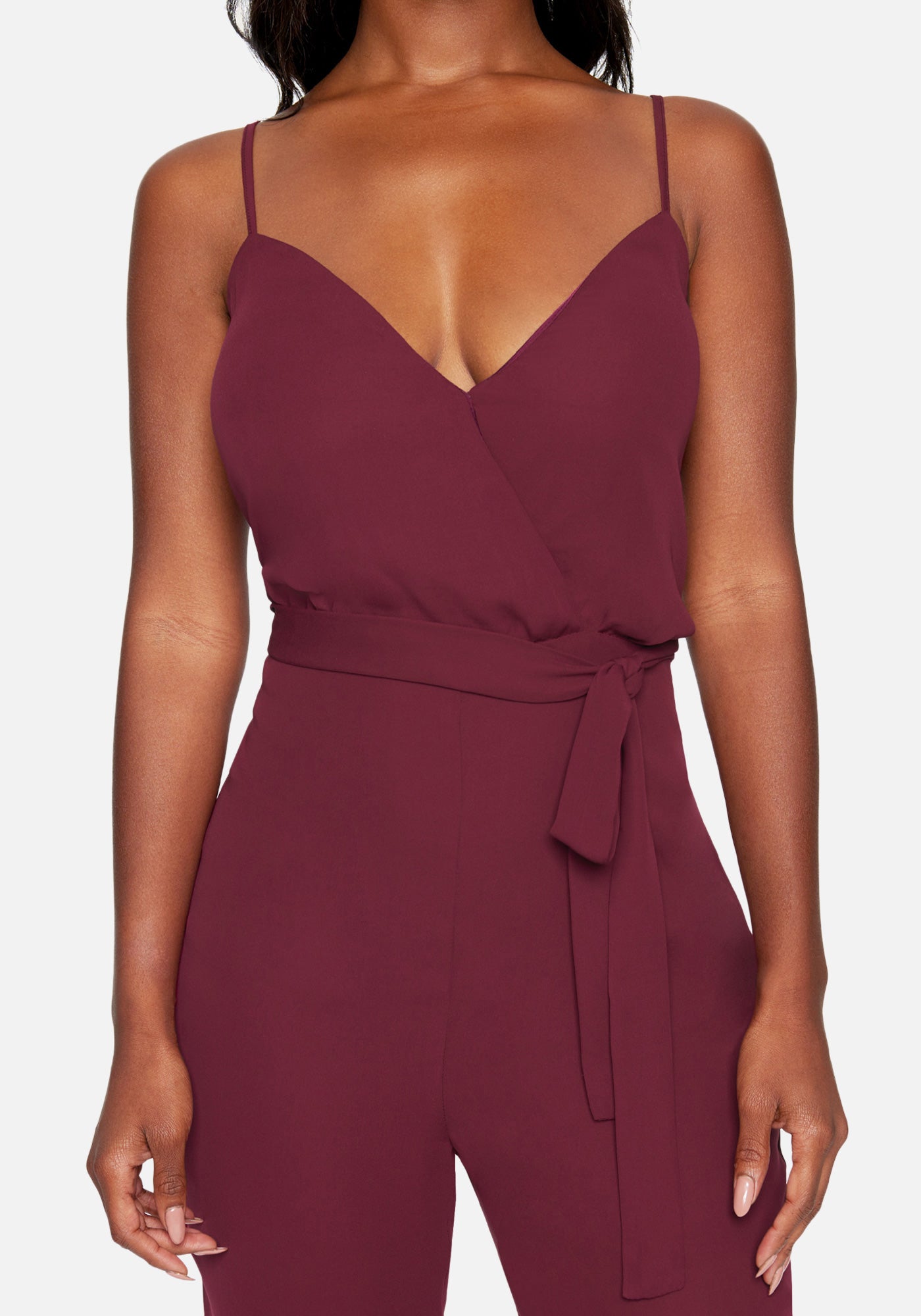 Smocked Cuff Woven Jumpsuit