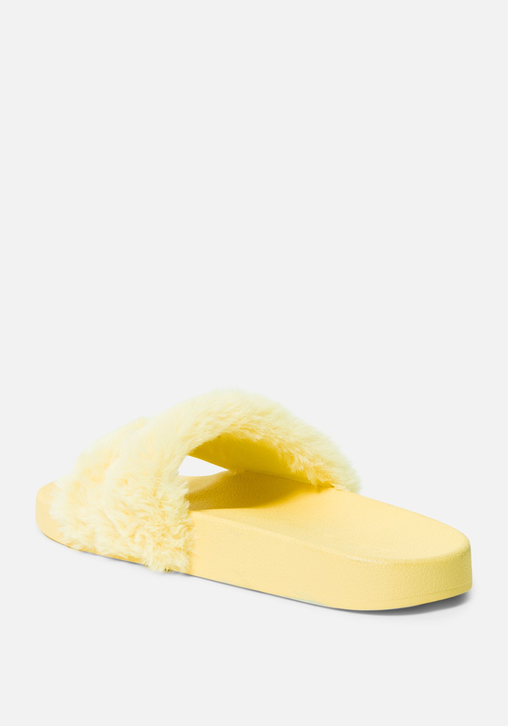 Furiosa Faux Fur Slides